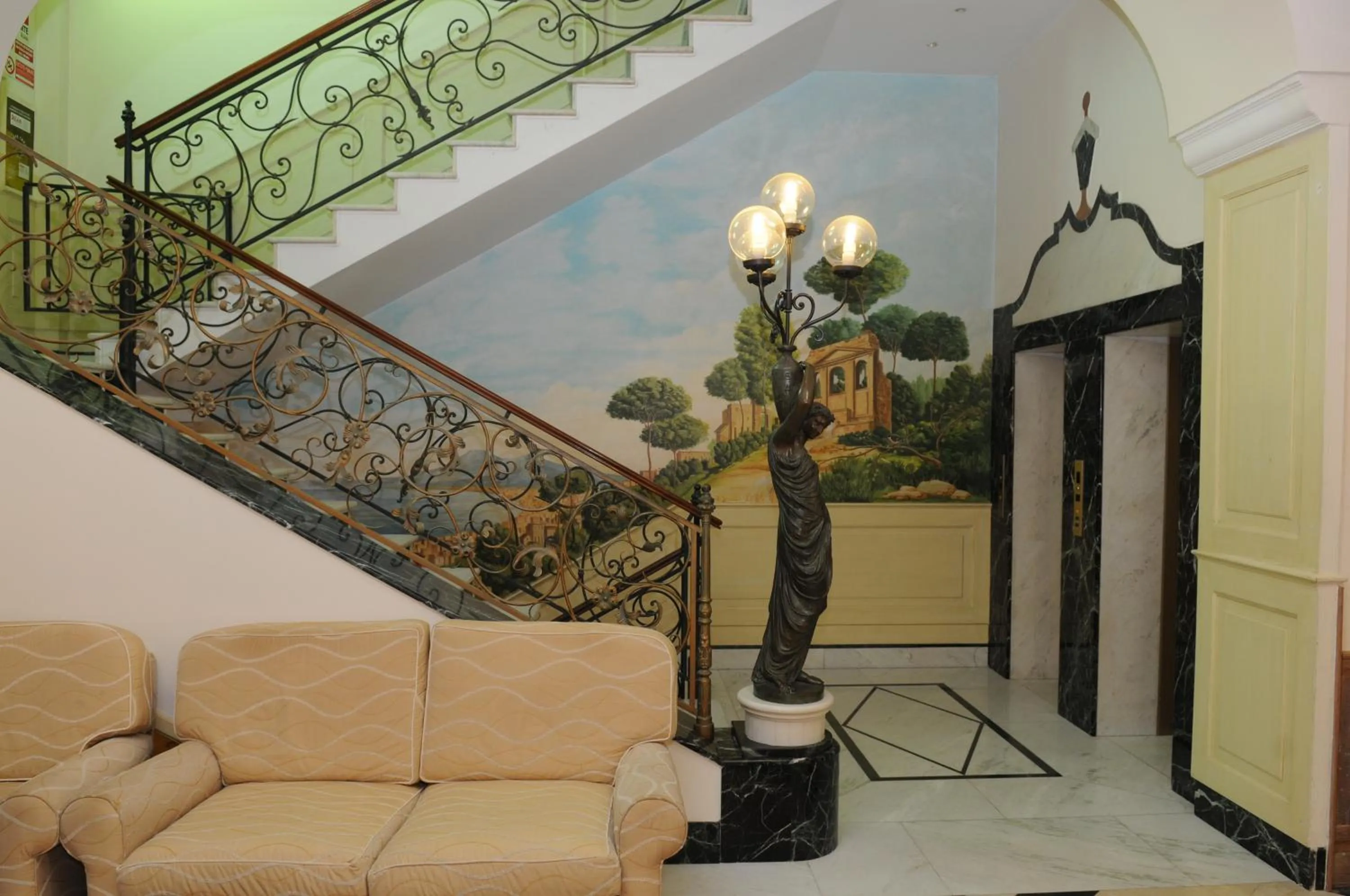 Lobby or reception in Hotel Ristorante La Lanterna