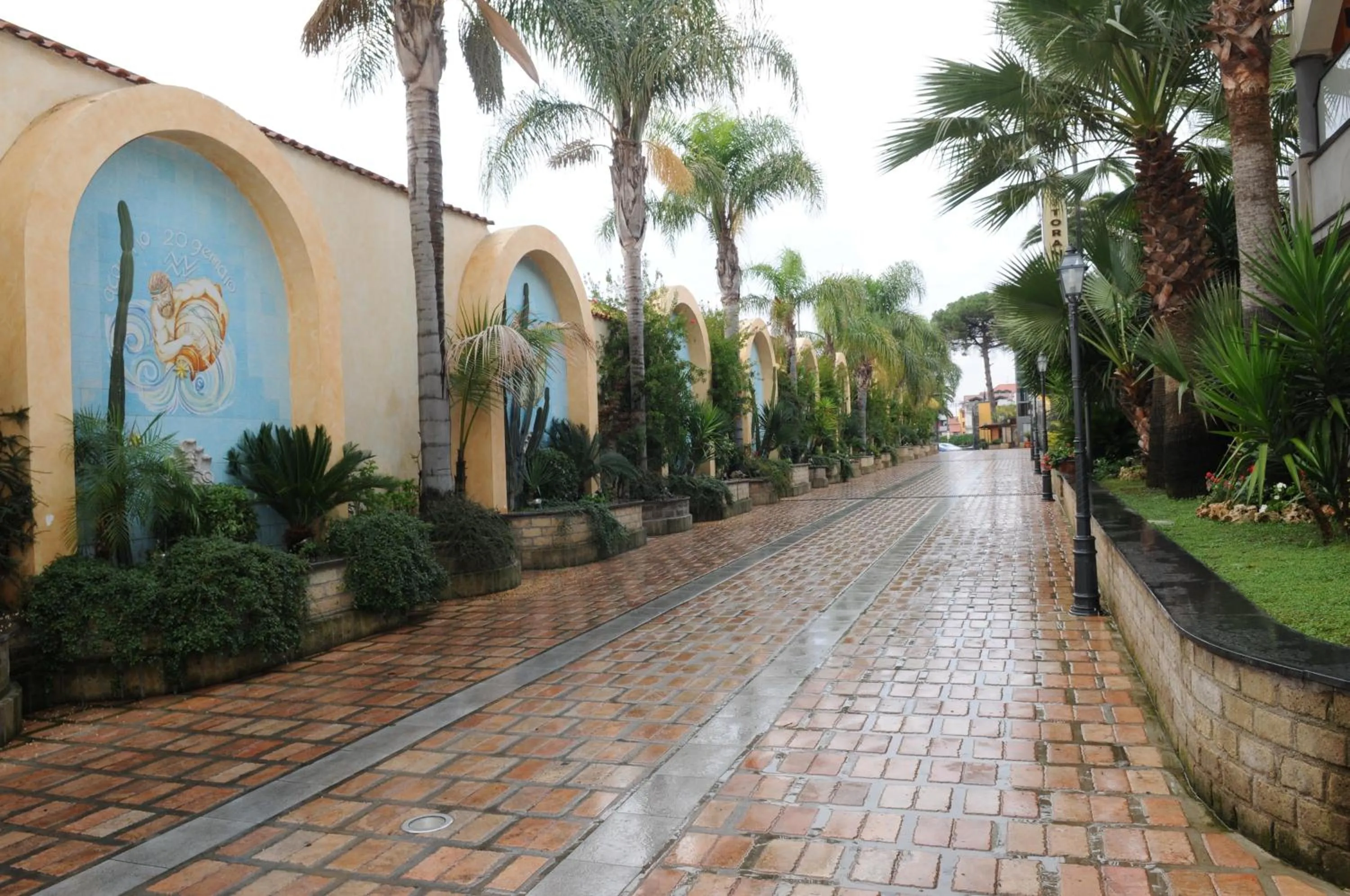 Garden in Hotel Ristorante La Lanterna