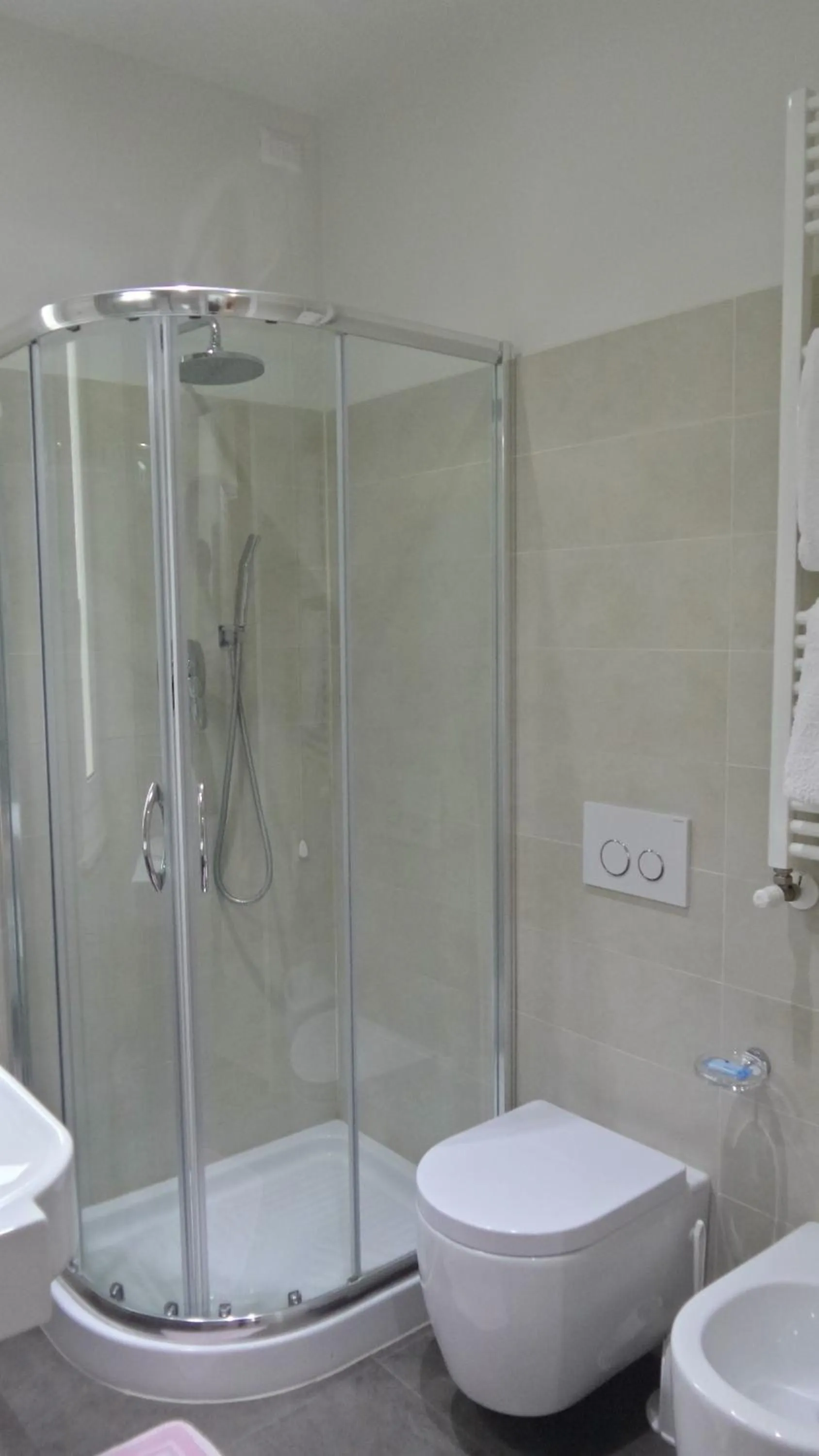 Bathroom in Hotel Bergamo