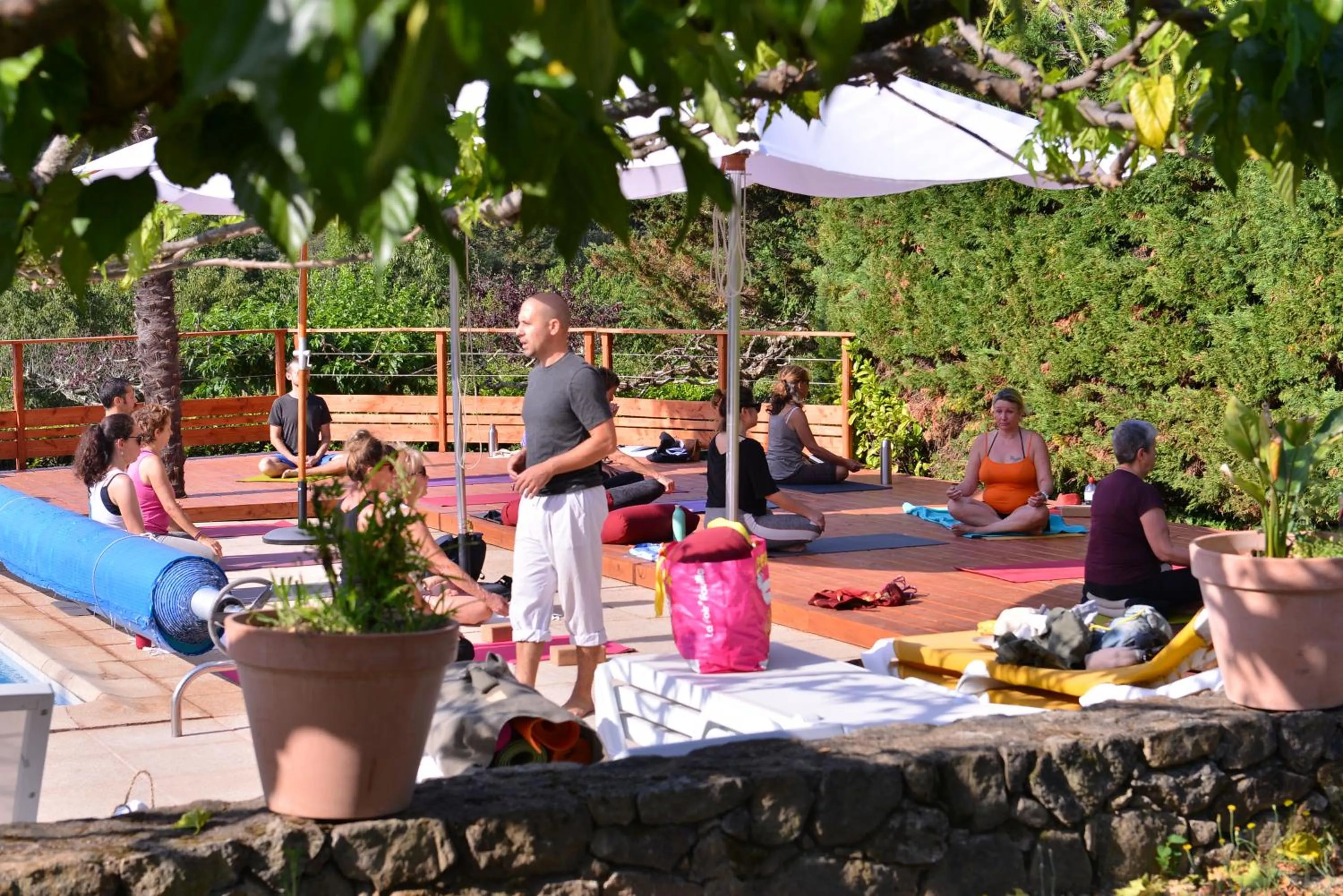 Fitness centre/facilities in Logis Hôtel Restaurant Le Chêne Vert