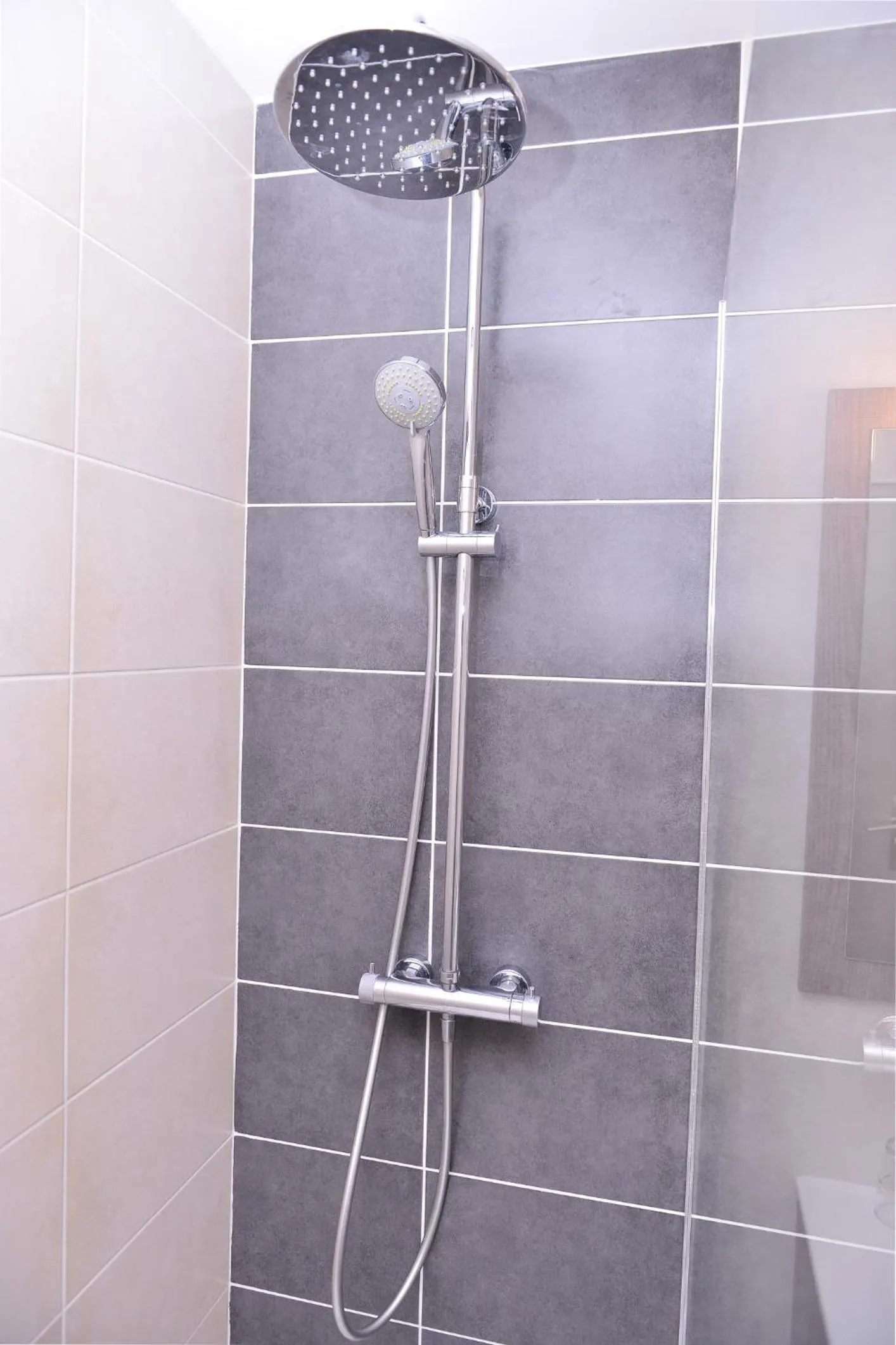 Shower in Logis Hôtel Restaurant Le Chêne Vert