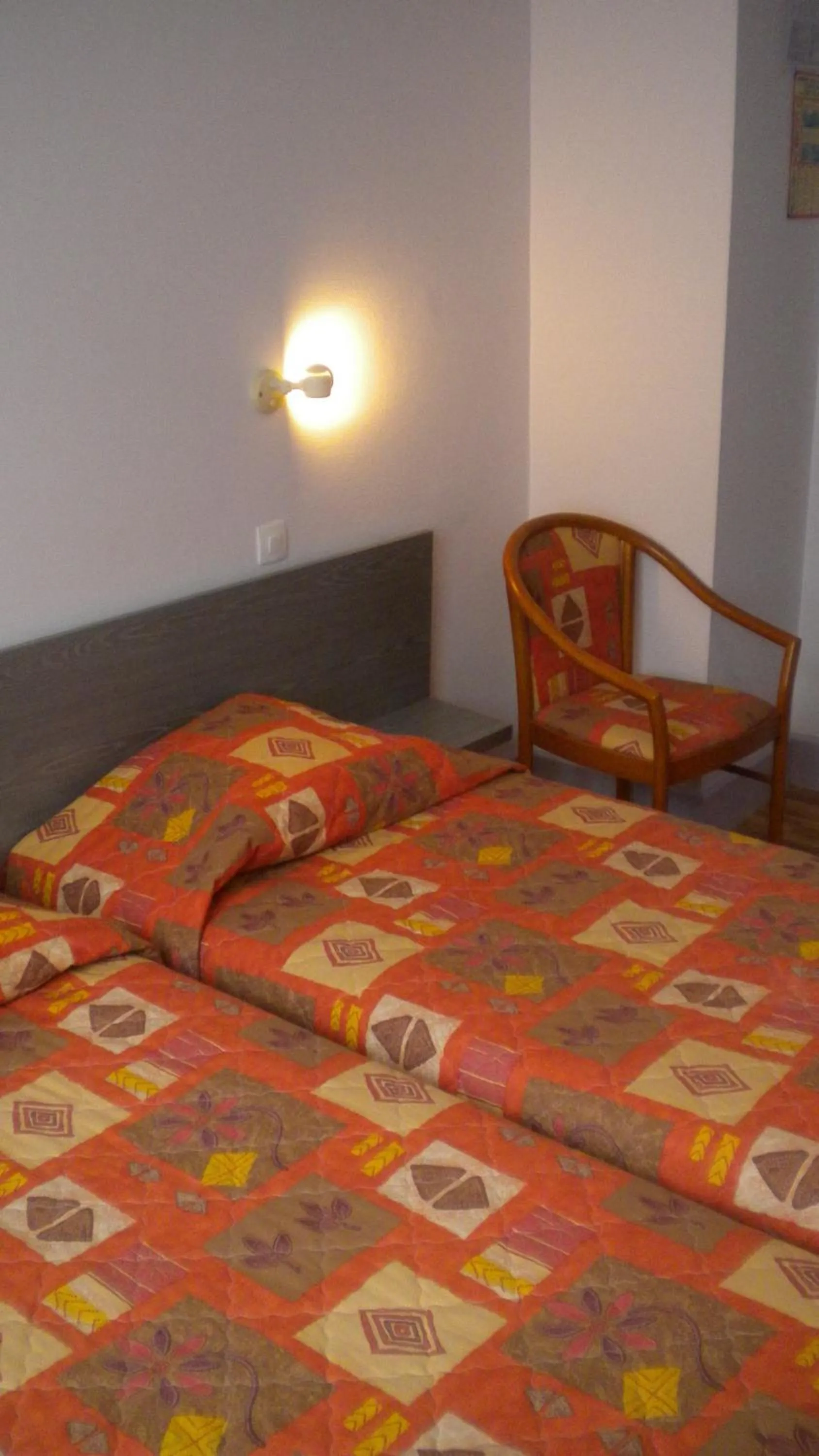 Bed in Hôtel du Ladhof