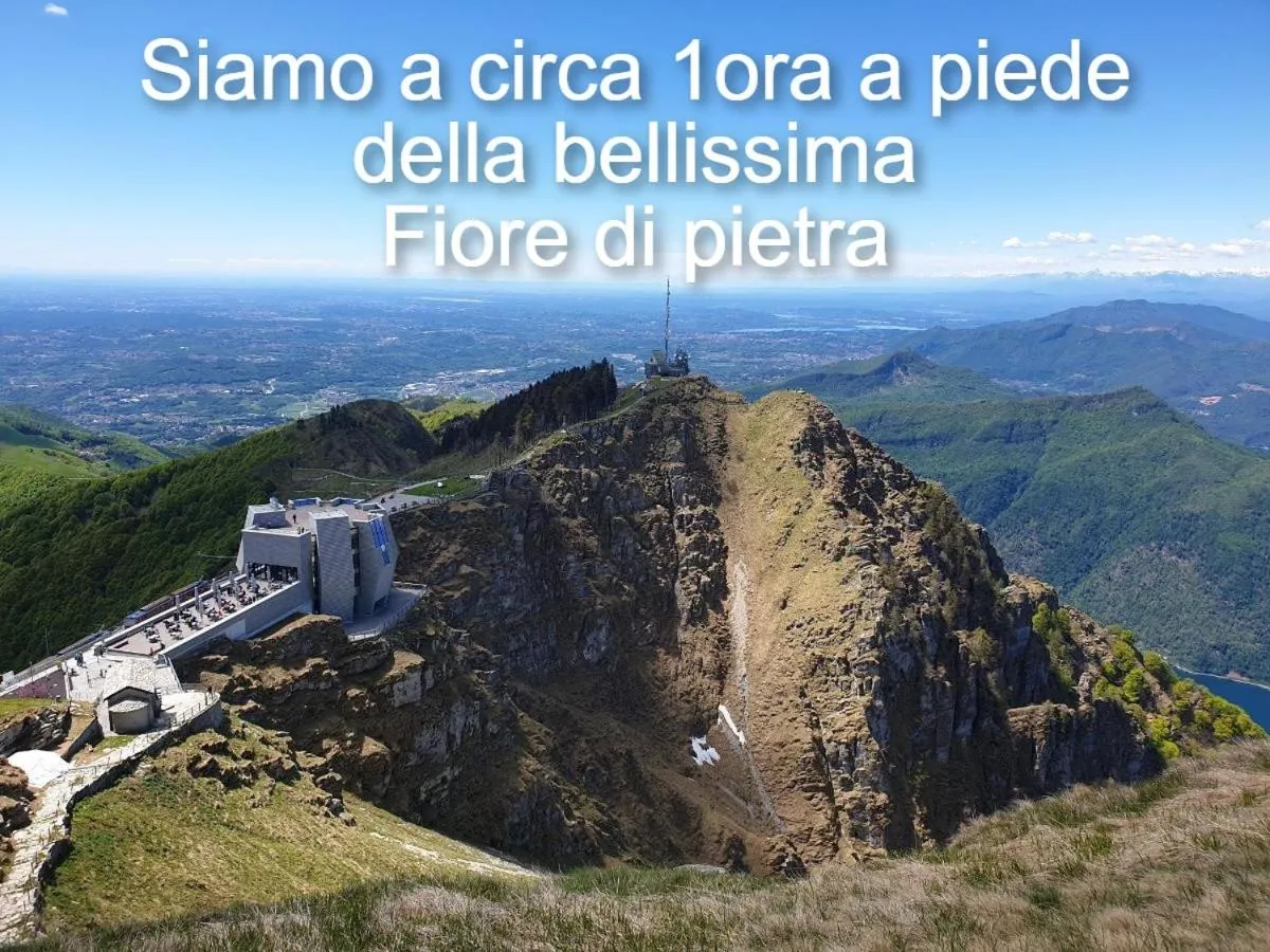 Bird's eye view in MOUNTAIN HOTEL Osteria di MONTAGNA La Peonia Monte Generoso