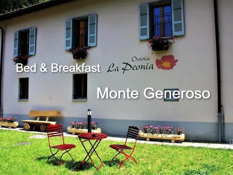 Property building in MOUNTAIN HOTEL Osteria di MONTAGNA La Peonia Monte Generoso