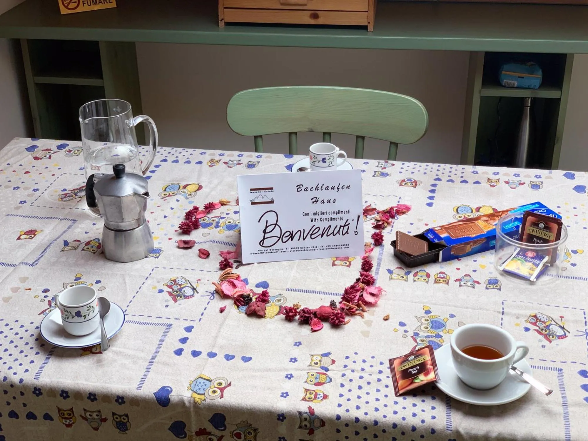 Decorative detail in Bachlaufen Haus