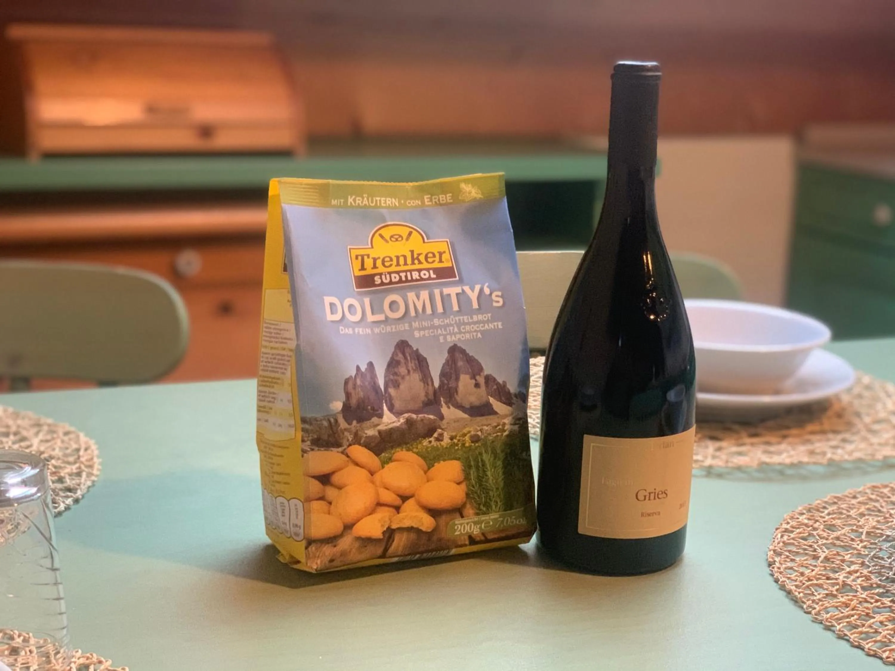Dining area in Bachlaufen Haus