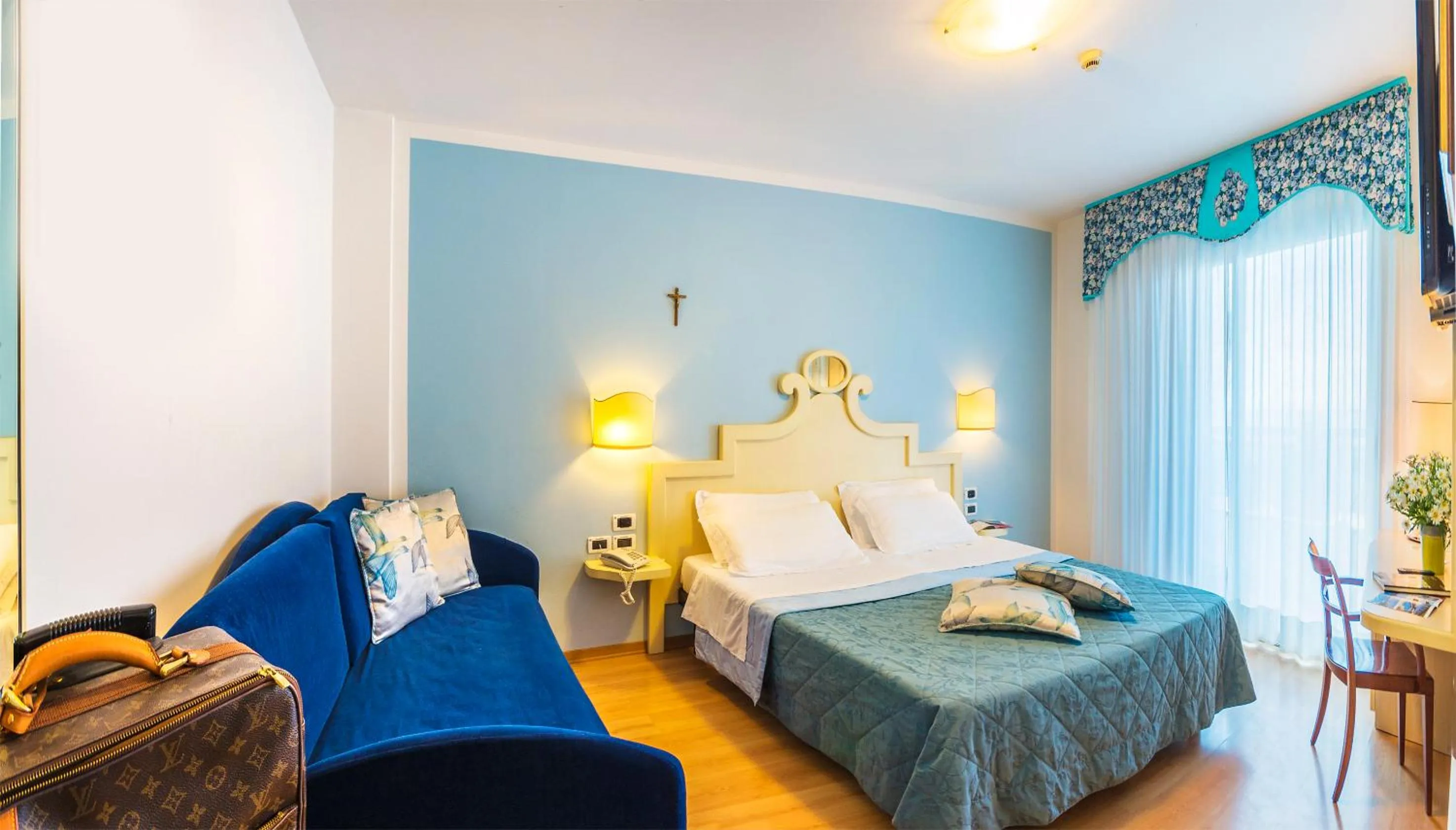 Bedroom, Bed in Hotel Panoramic