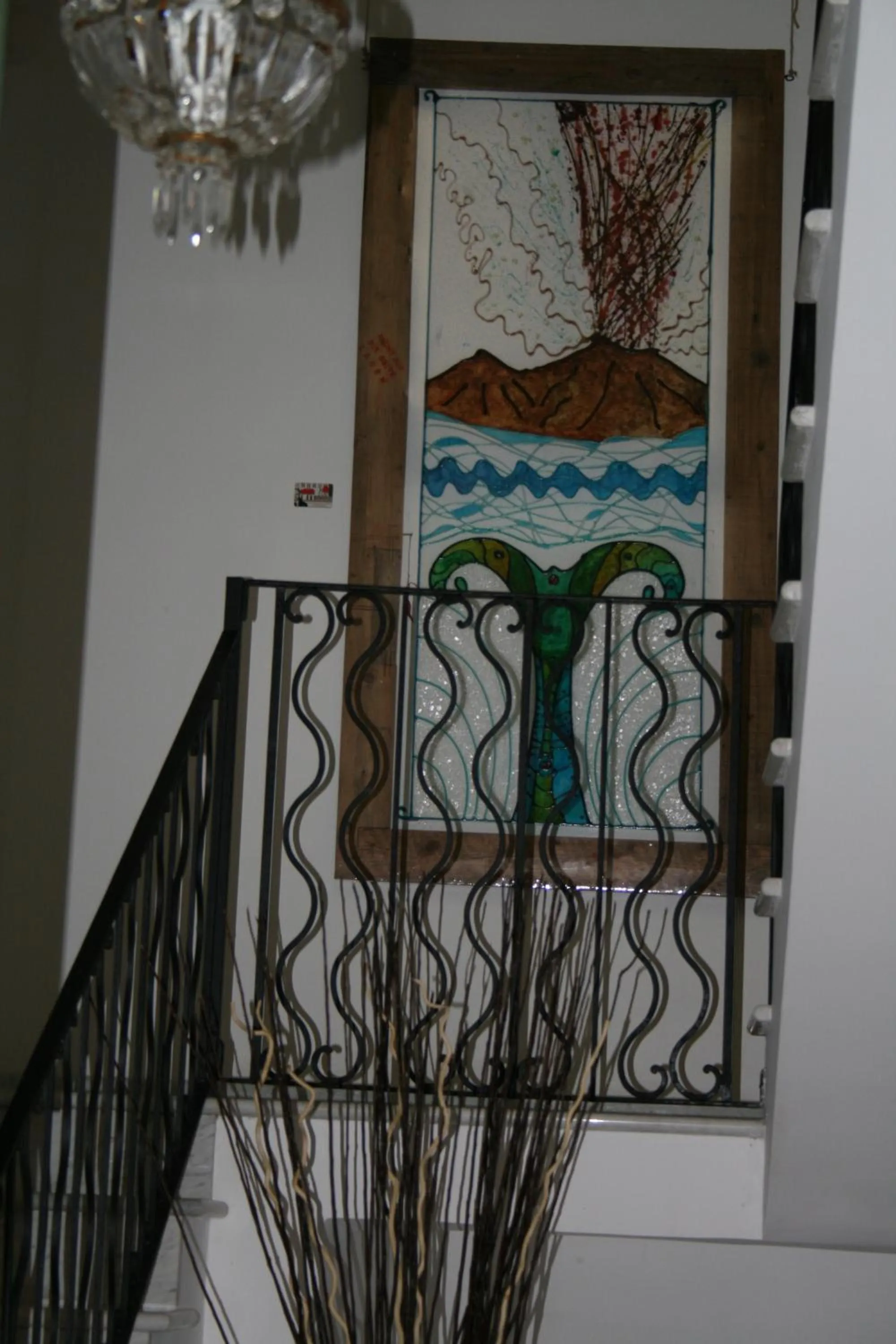 Decorative detail in B&B Mini Hotel Incity-close train station and port-