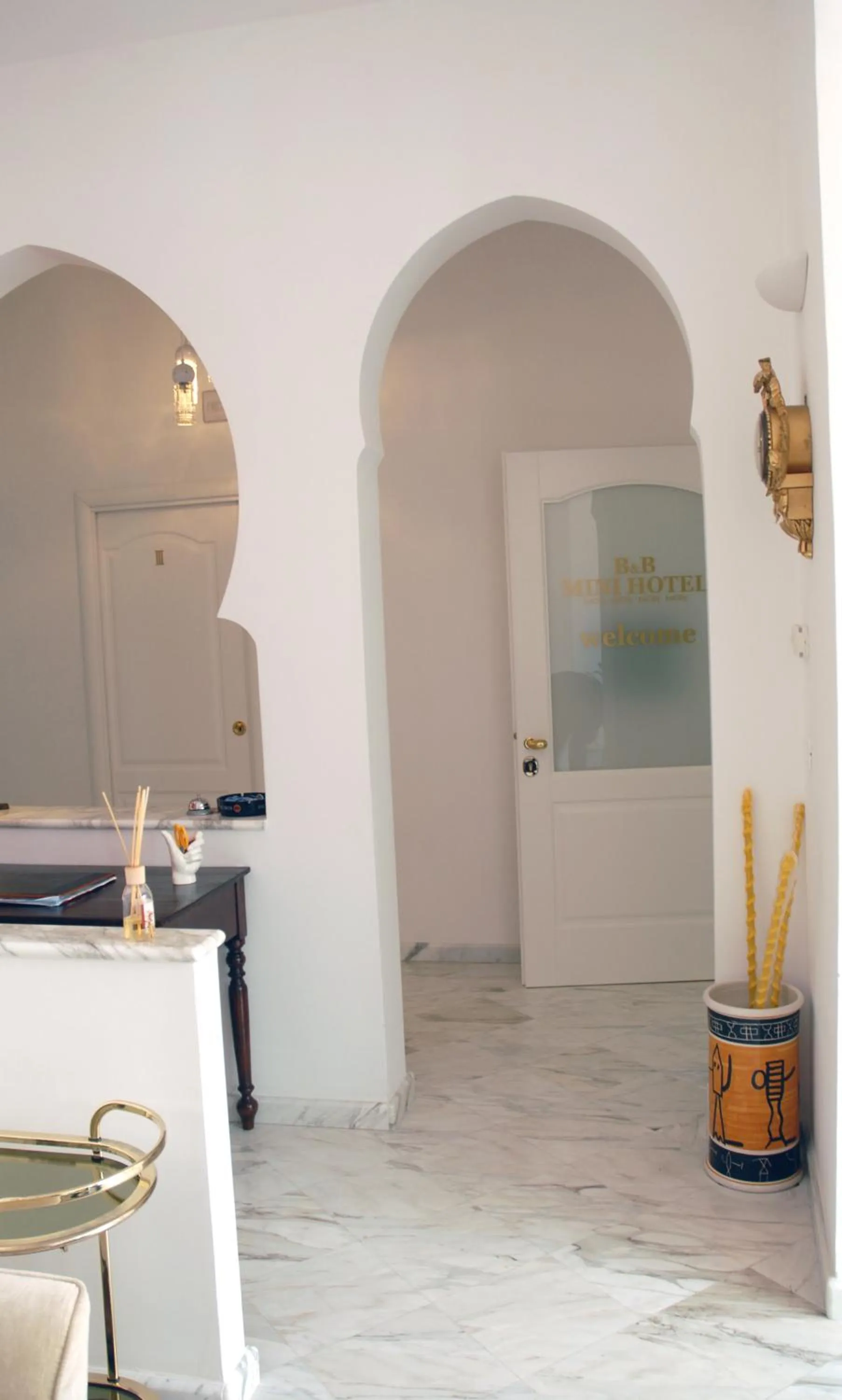 Lobby or reception in B&B Mini Hotel Incity-close train station and port-