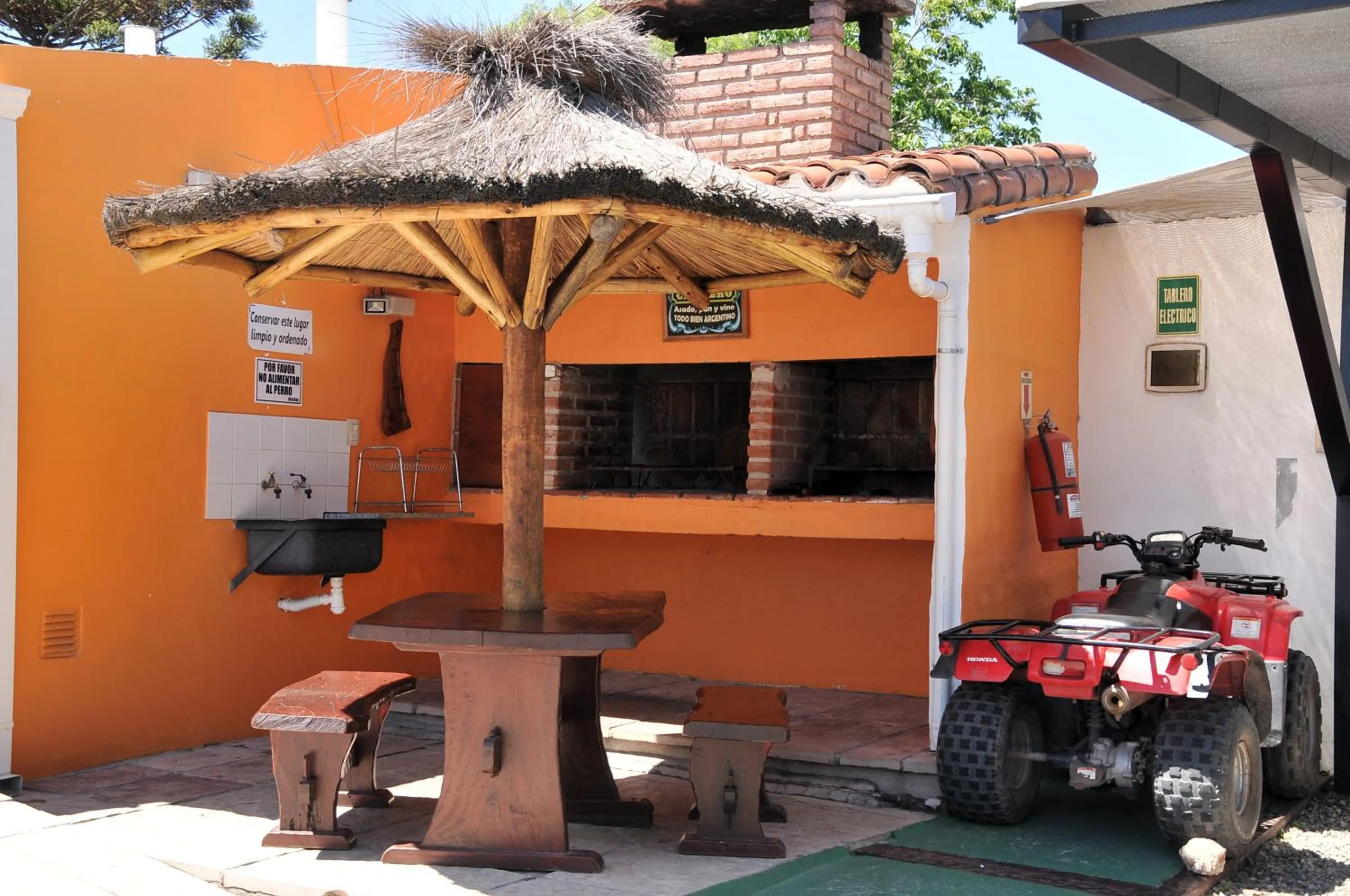 BBQ facilities in Hotel Mirador de las Sierras
