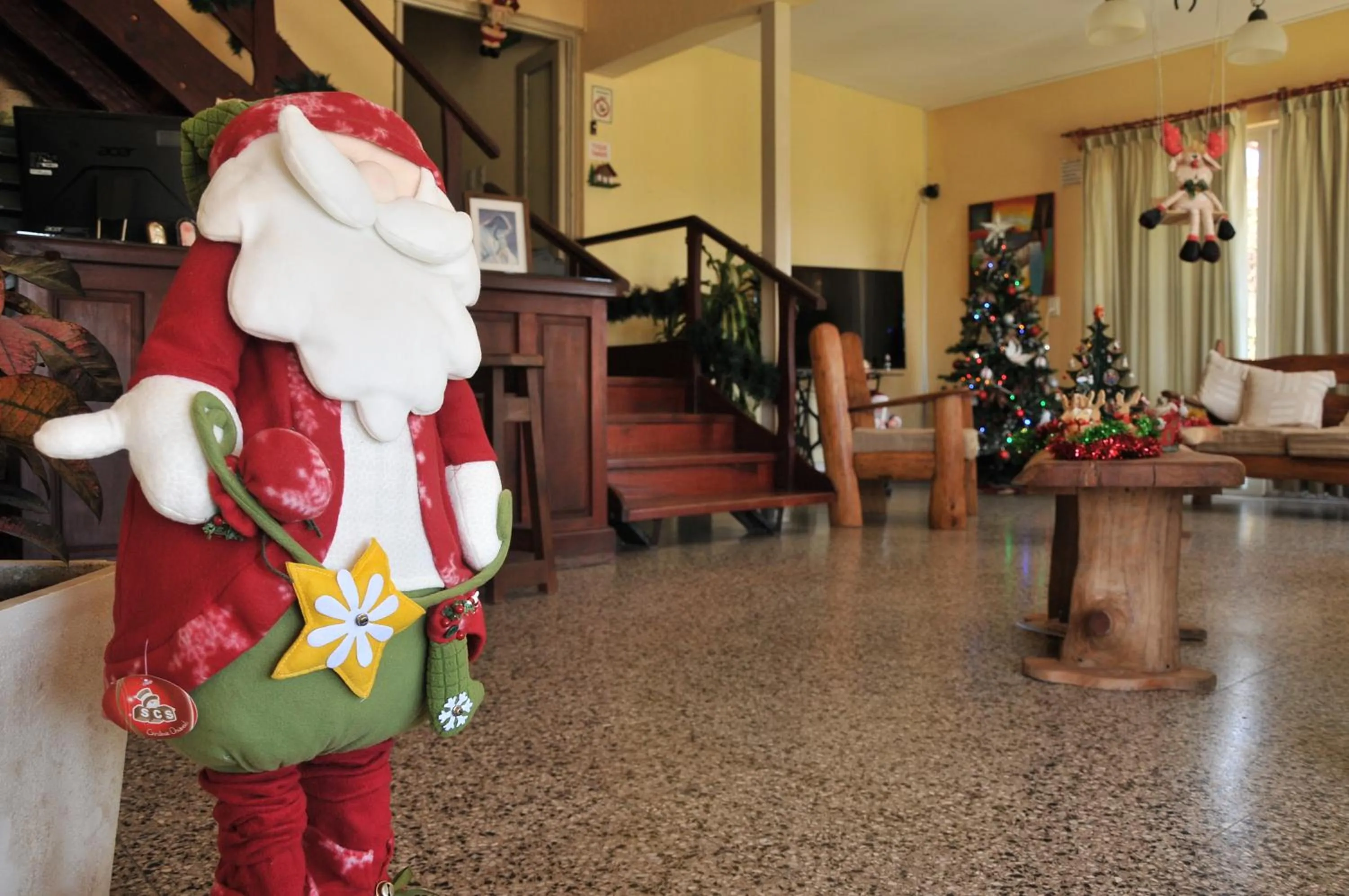 Communal lounge/ TV room in Hotel Mirador de las Sierras