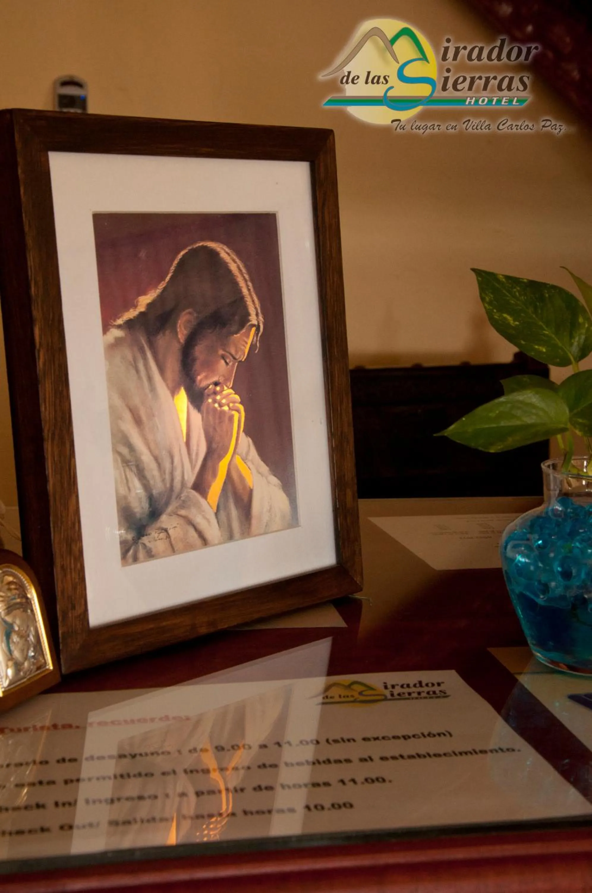Decorative detail in Hotel Mirador de las Sierras