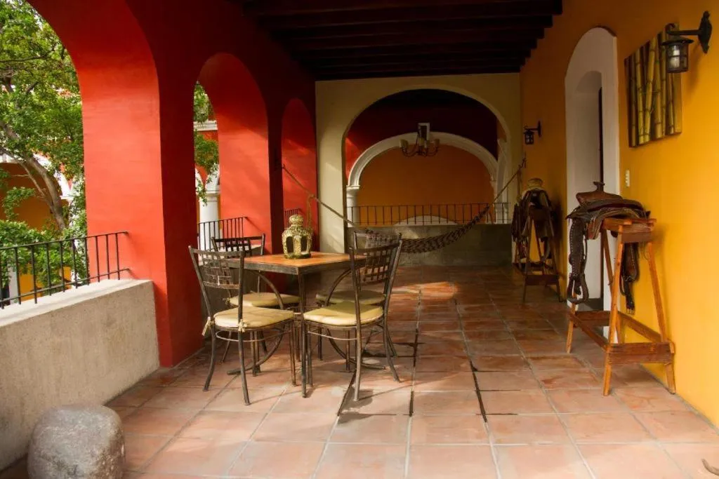 Balcony/Terrace in Hotel Boutique Hacienda del Gobernador