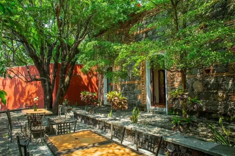 Balcony/Terrace in Hotel Boutique Hacienda del Gobernador