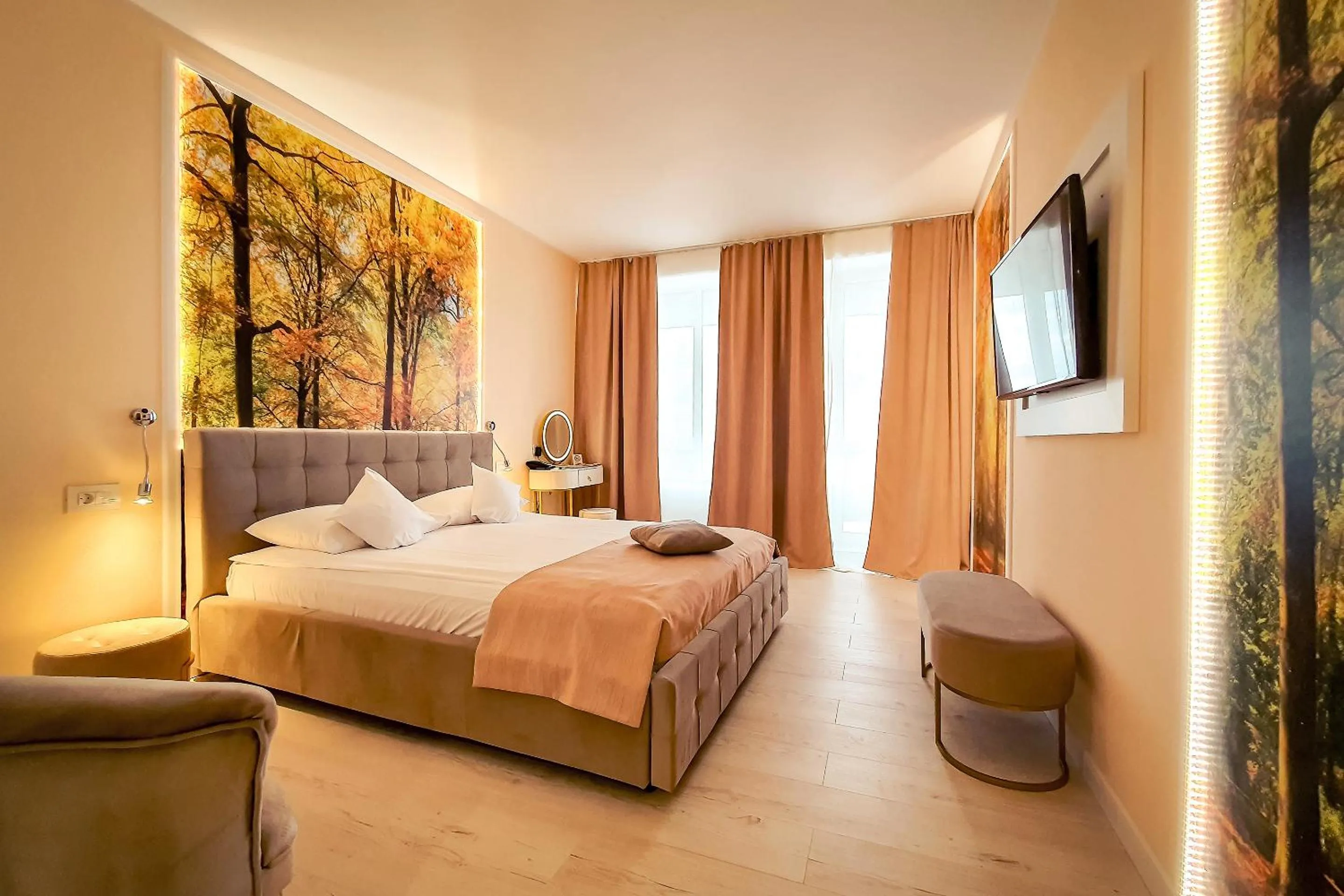 Bed in Continental Forum Arad