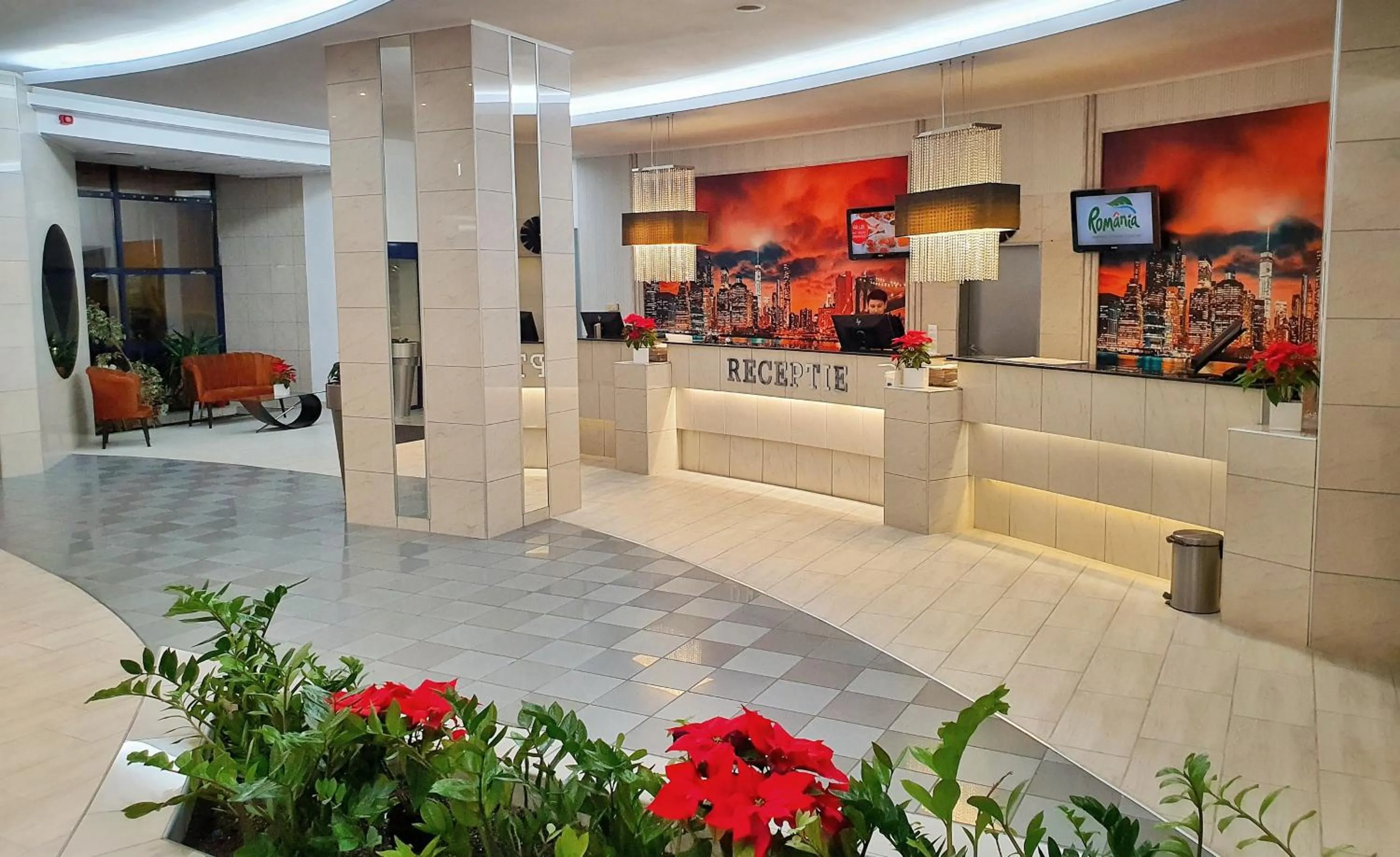 Lobby or reception in Continental Forum Arad