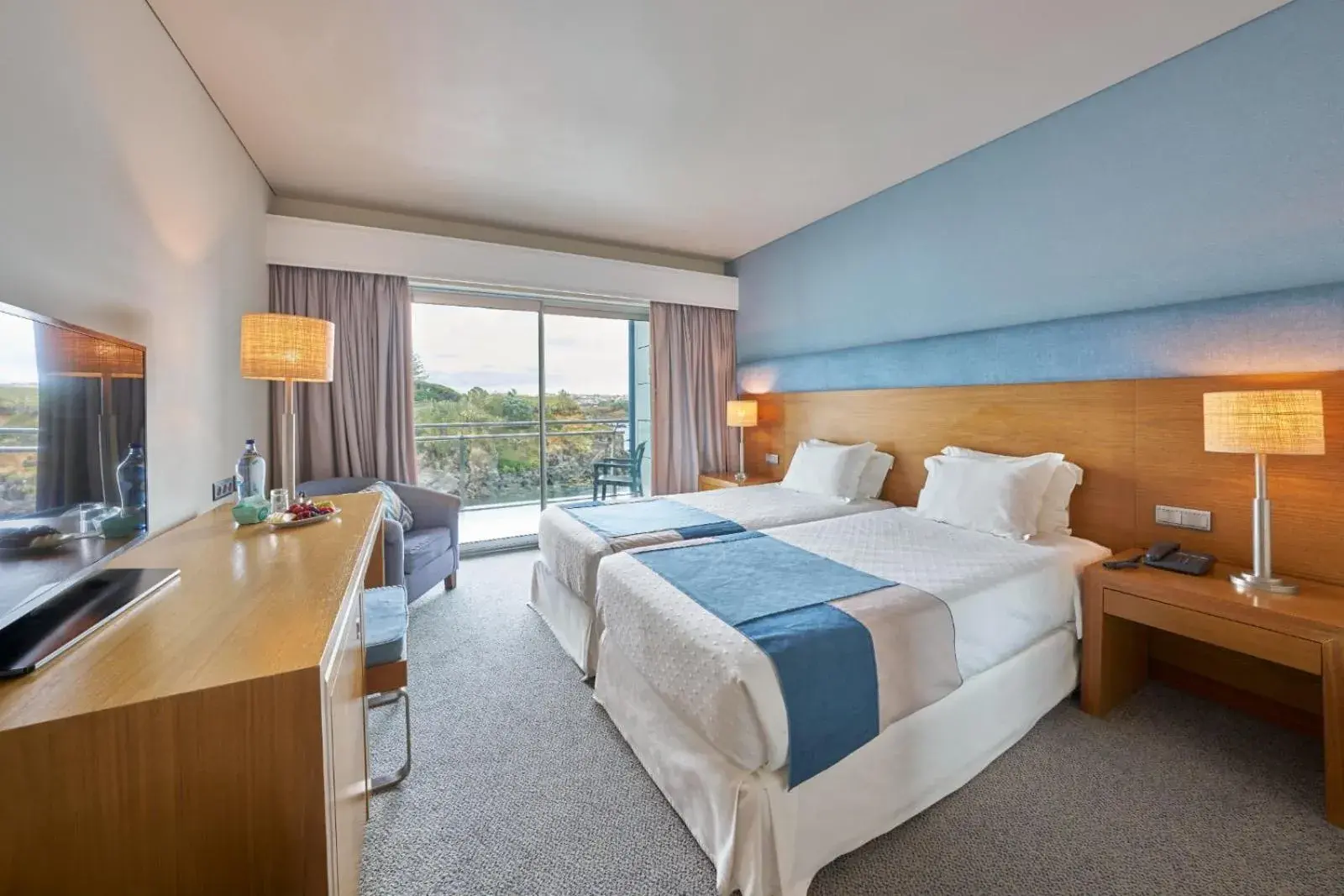 Twin Room with Sea View - single occupancy in Hotel Do Caracol Twin Room with Sea View - single occupancy in Hotel Do Caracol