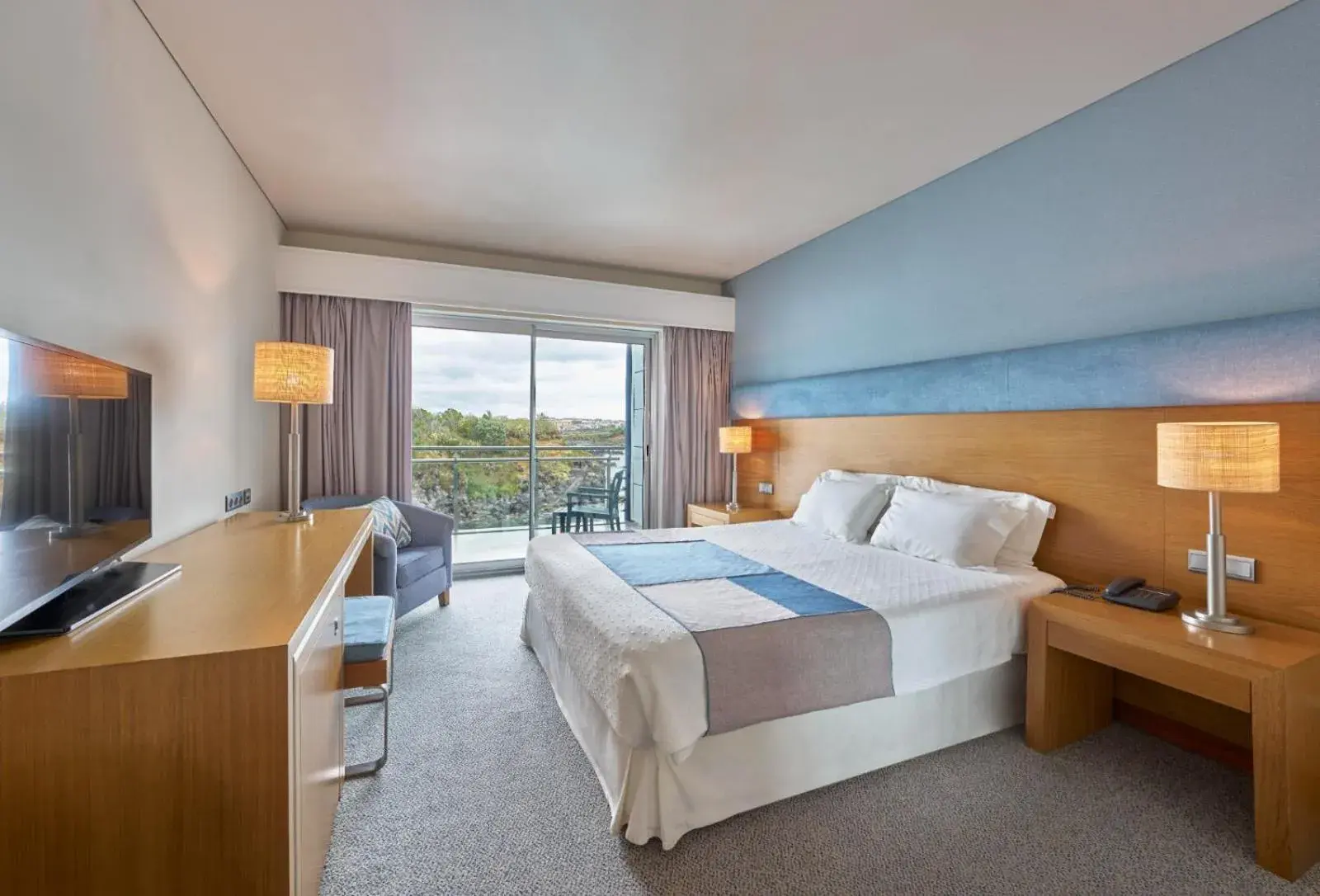 Double Room with Sea View in Hotel Do Caracol Double Room with Sea View in Hotel Do Caracol