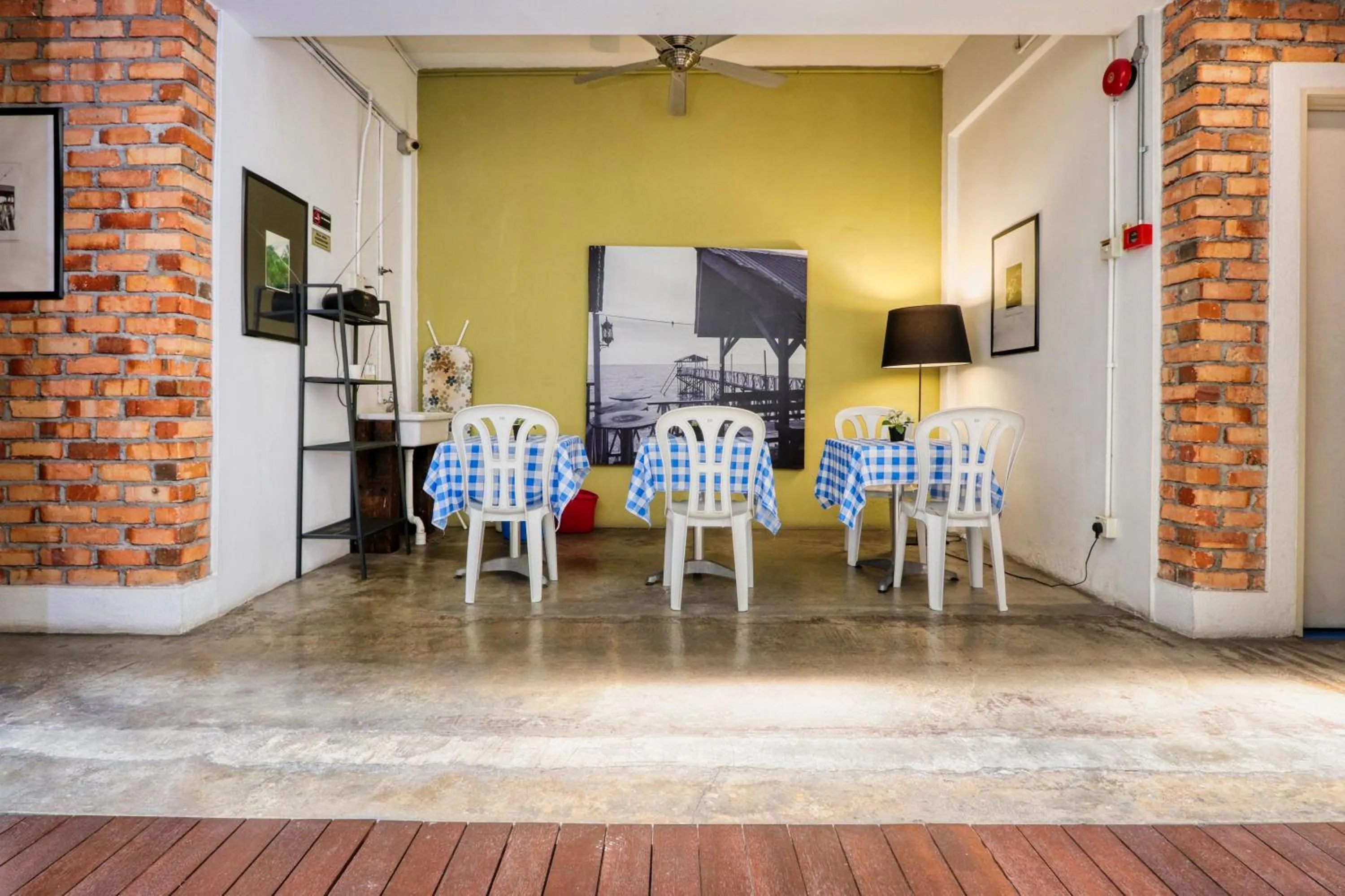 Dining area in Bata Merah Boutique Hotel