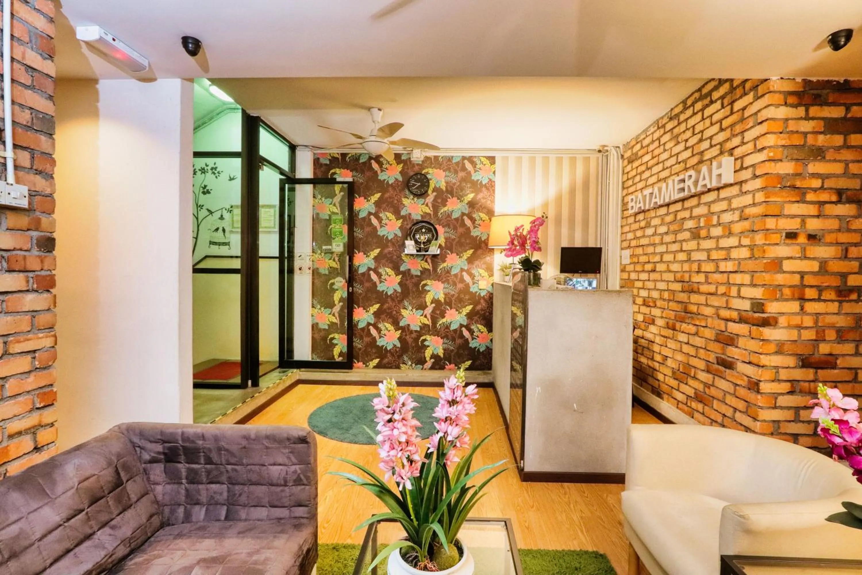 Lobby or reception in Bata Merah Boutique Hotel
