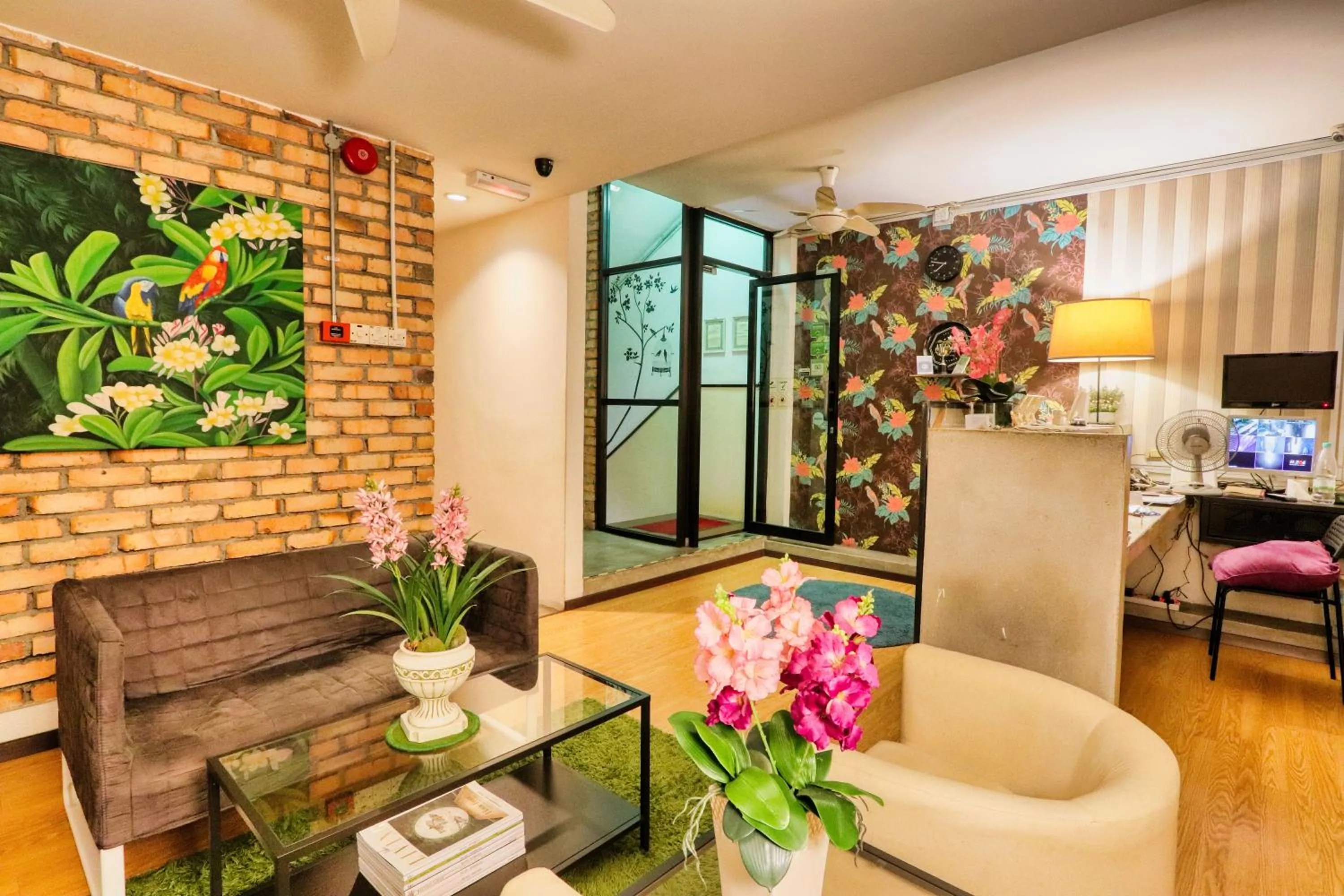 Lobby or reception in Bata Merah Boutique Hotel