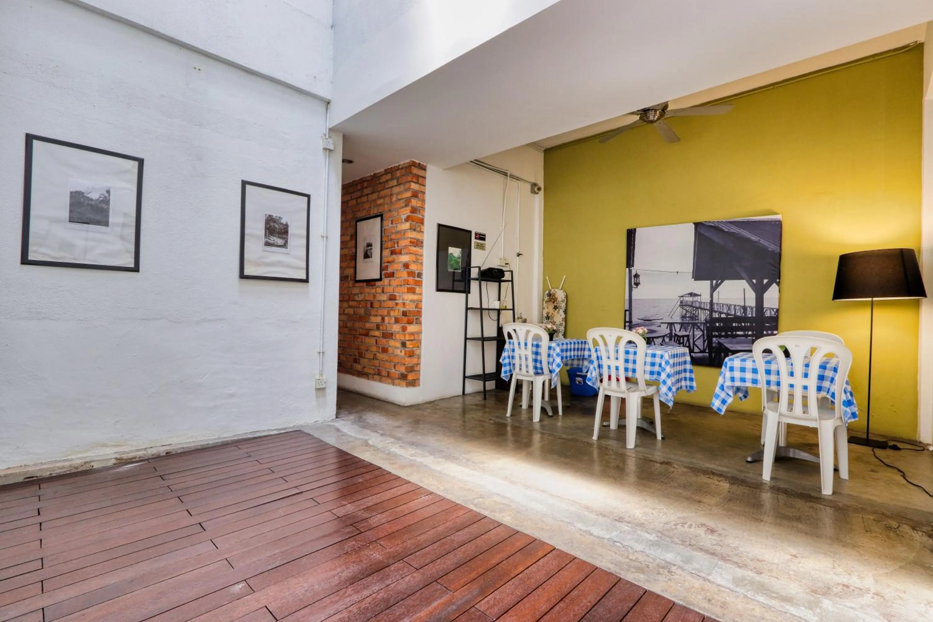 Dining area in Bata Merah Boutique Hotel