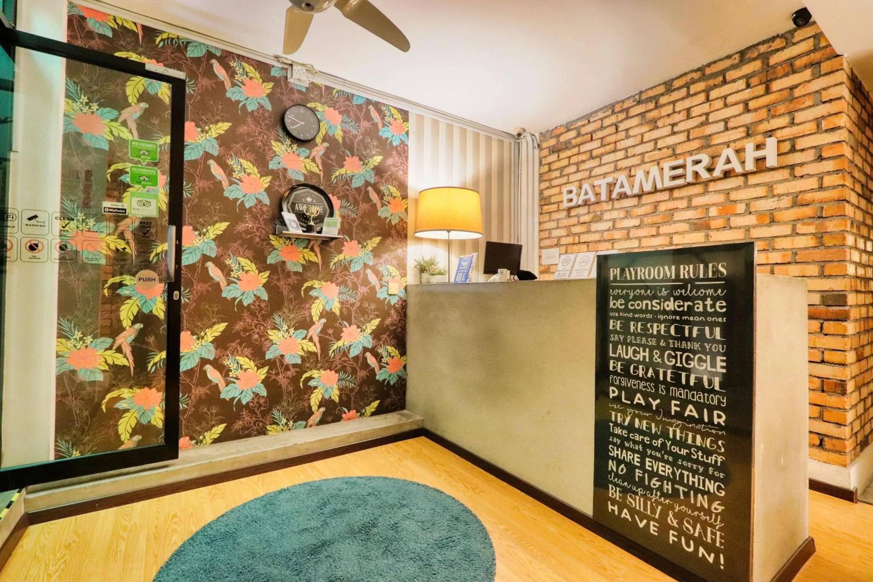 Lobby or reception in Bata Merah Boutique Hotel