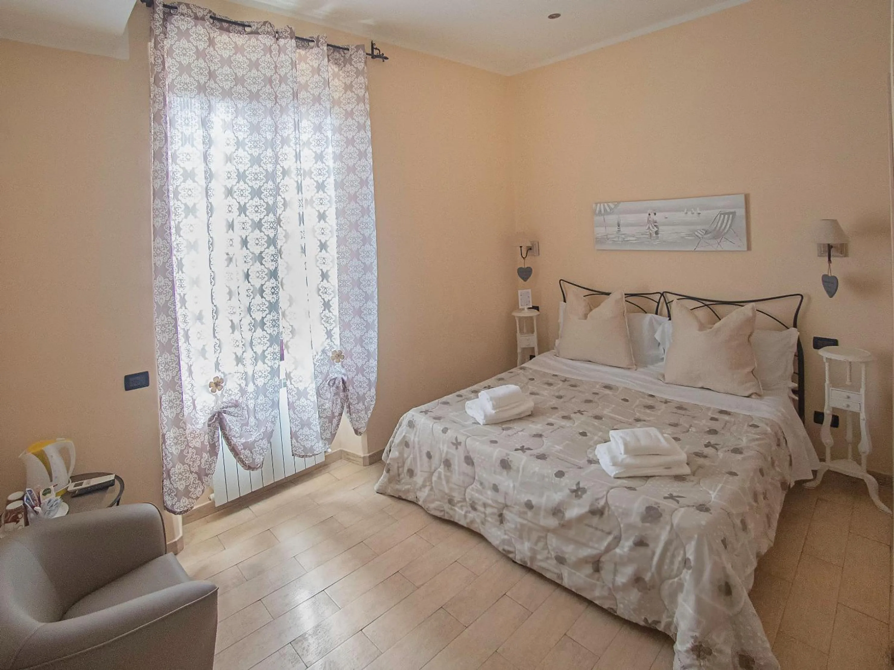 Bed in Affittacamere Lunamar