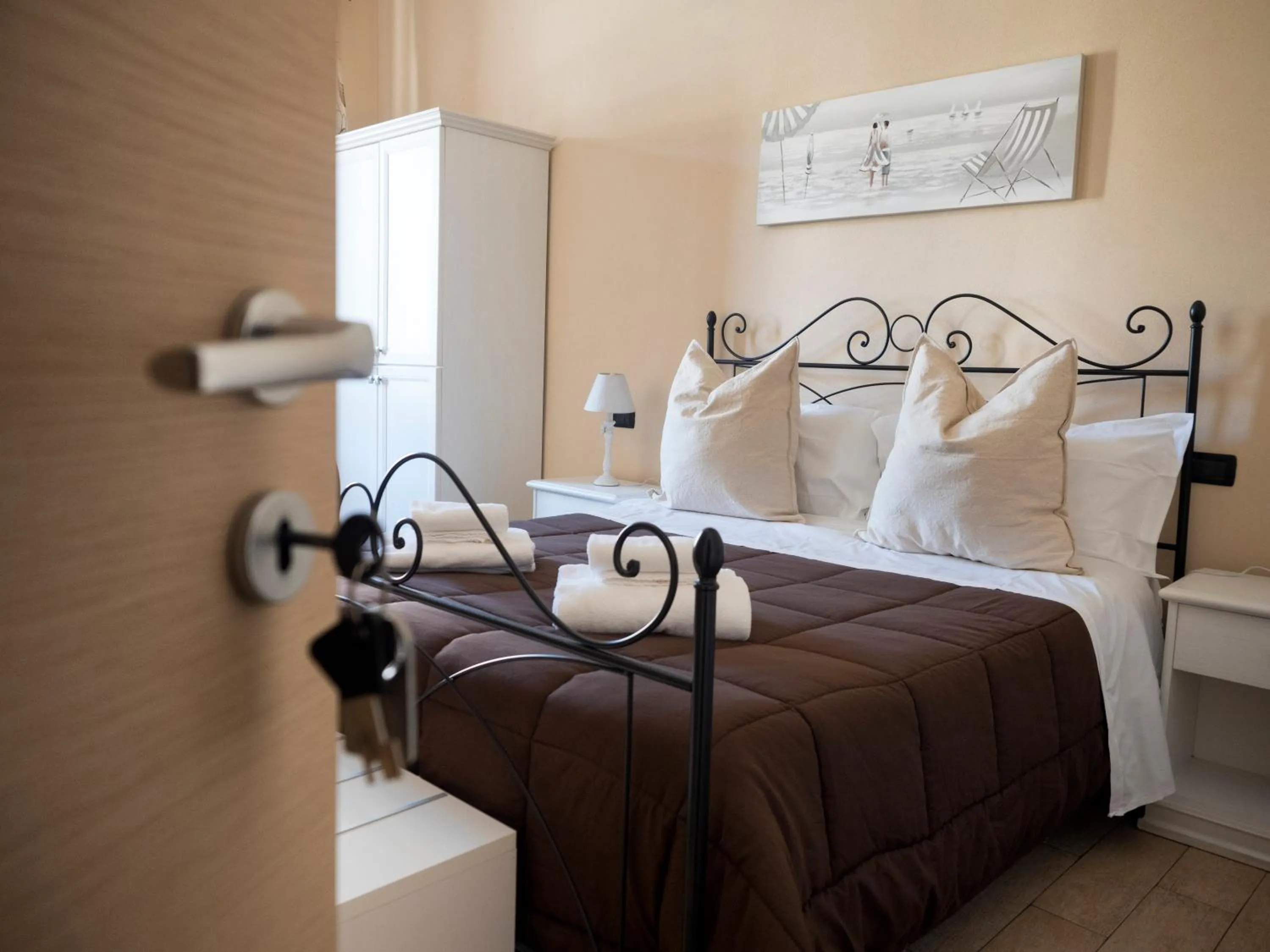 Bed in Affittacamere Lunamar