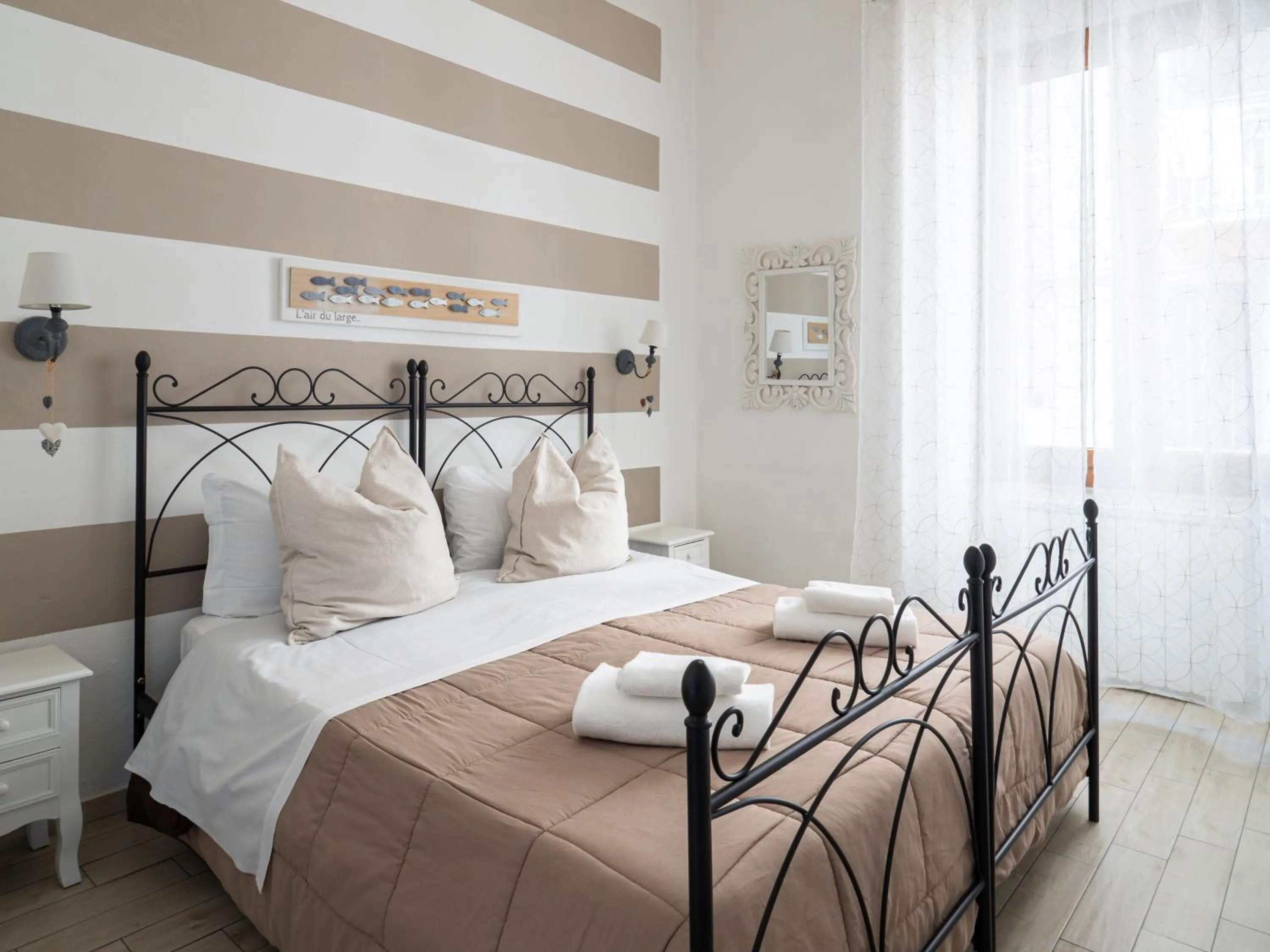 Bed in Affittacamere Lunamar