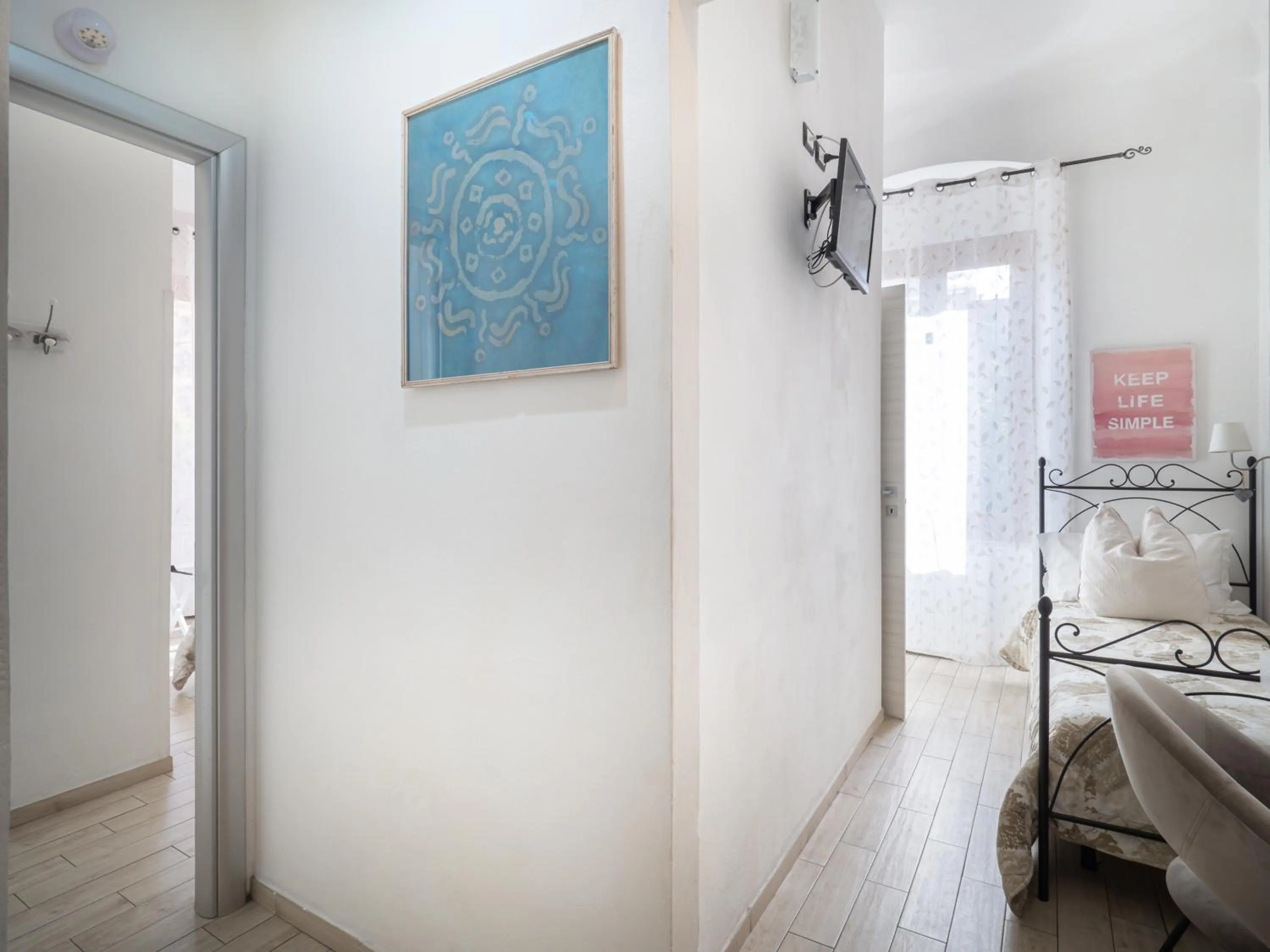 Bed in Affittacamere Lunamar