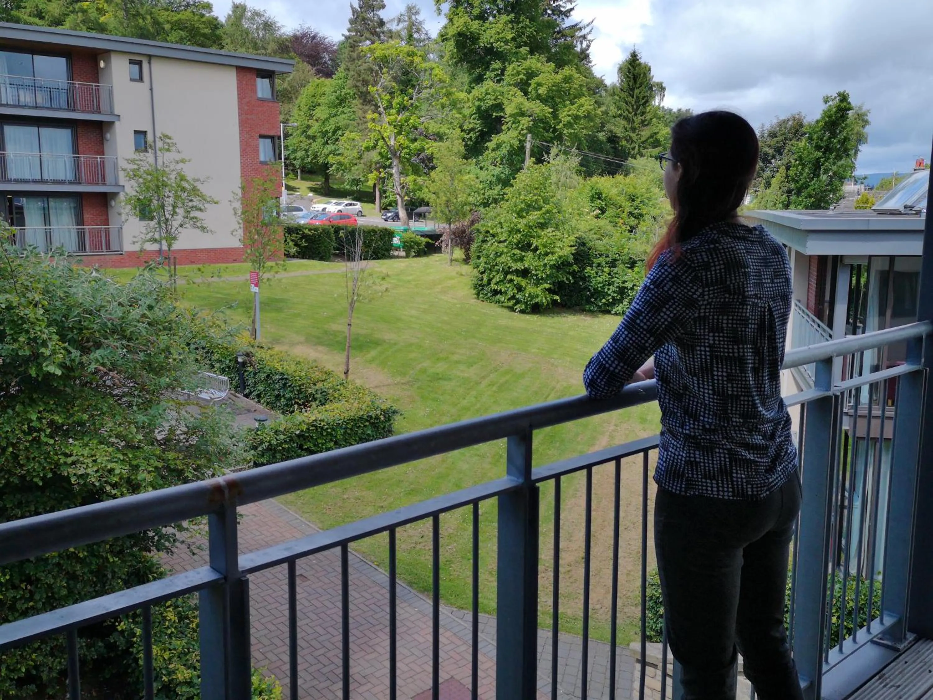 Garden view in Perth Youth Hostel and Apartments