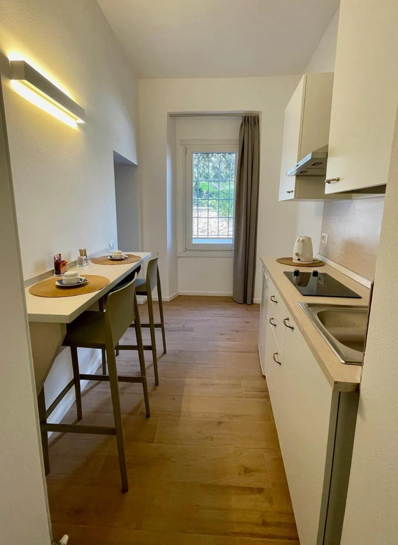 Kitchen or kitchenette in Hotel Baia di Paré