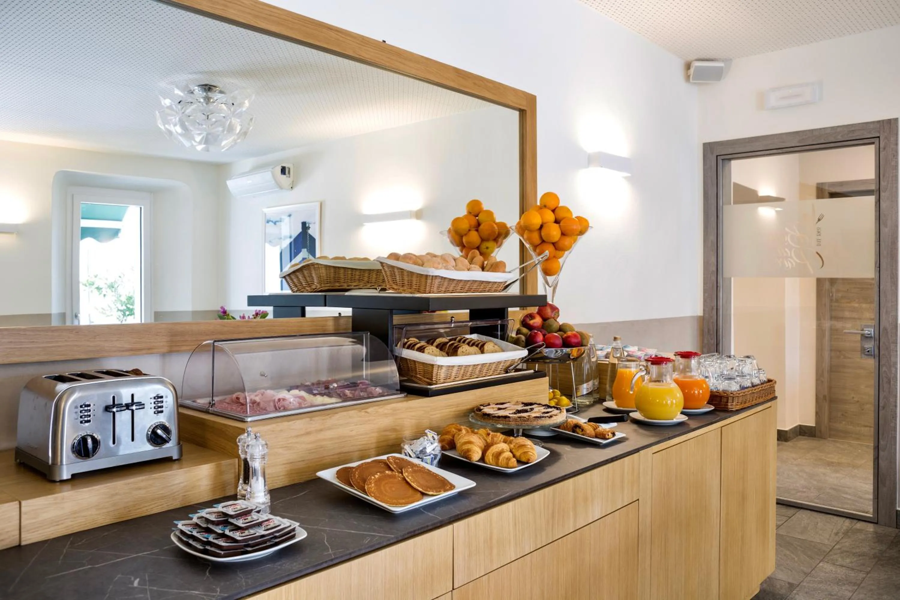 Food in Hotel Baia di Paré