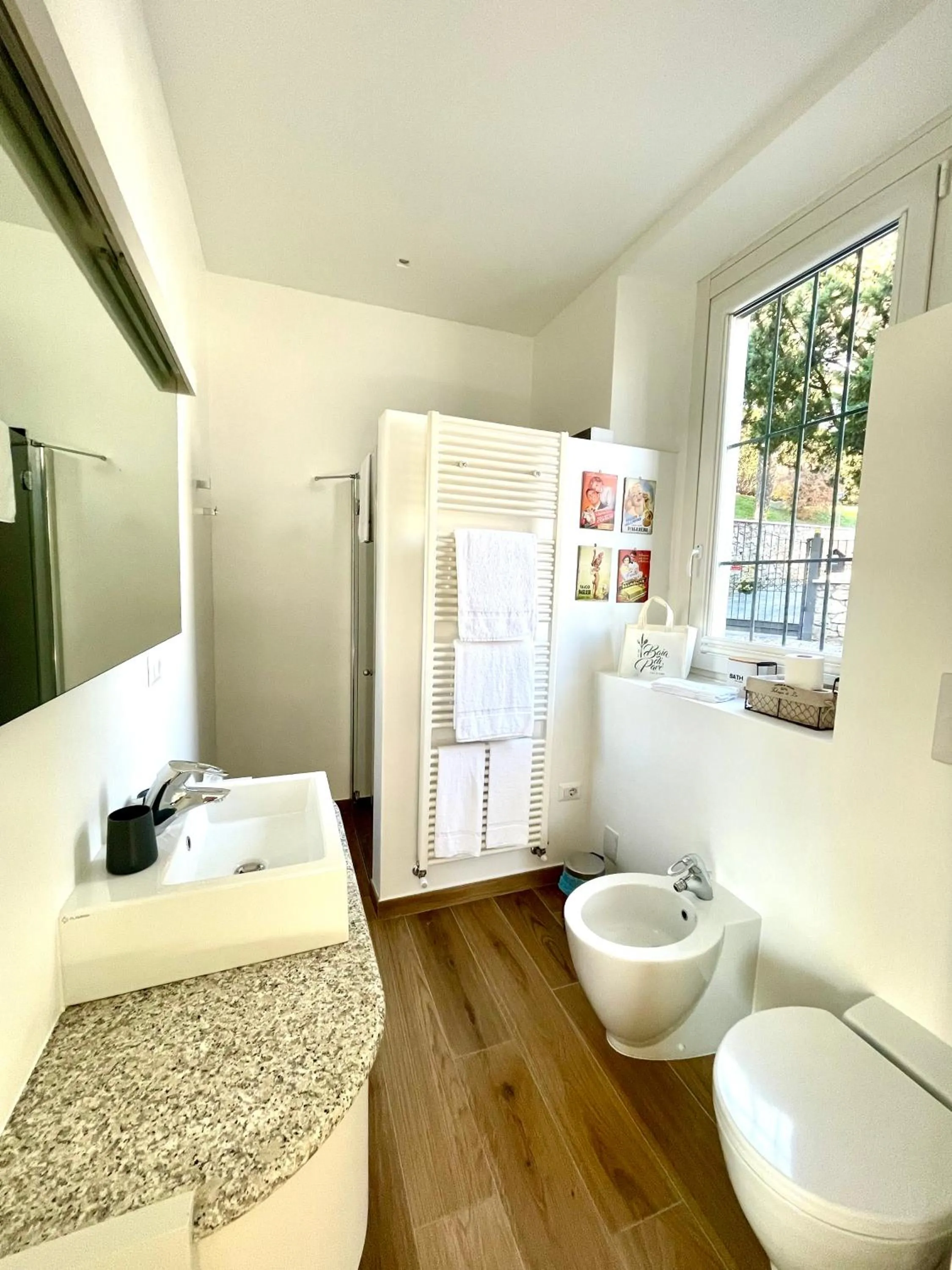 Bathroom in Hotel Baia di Paré