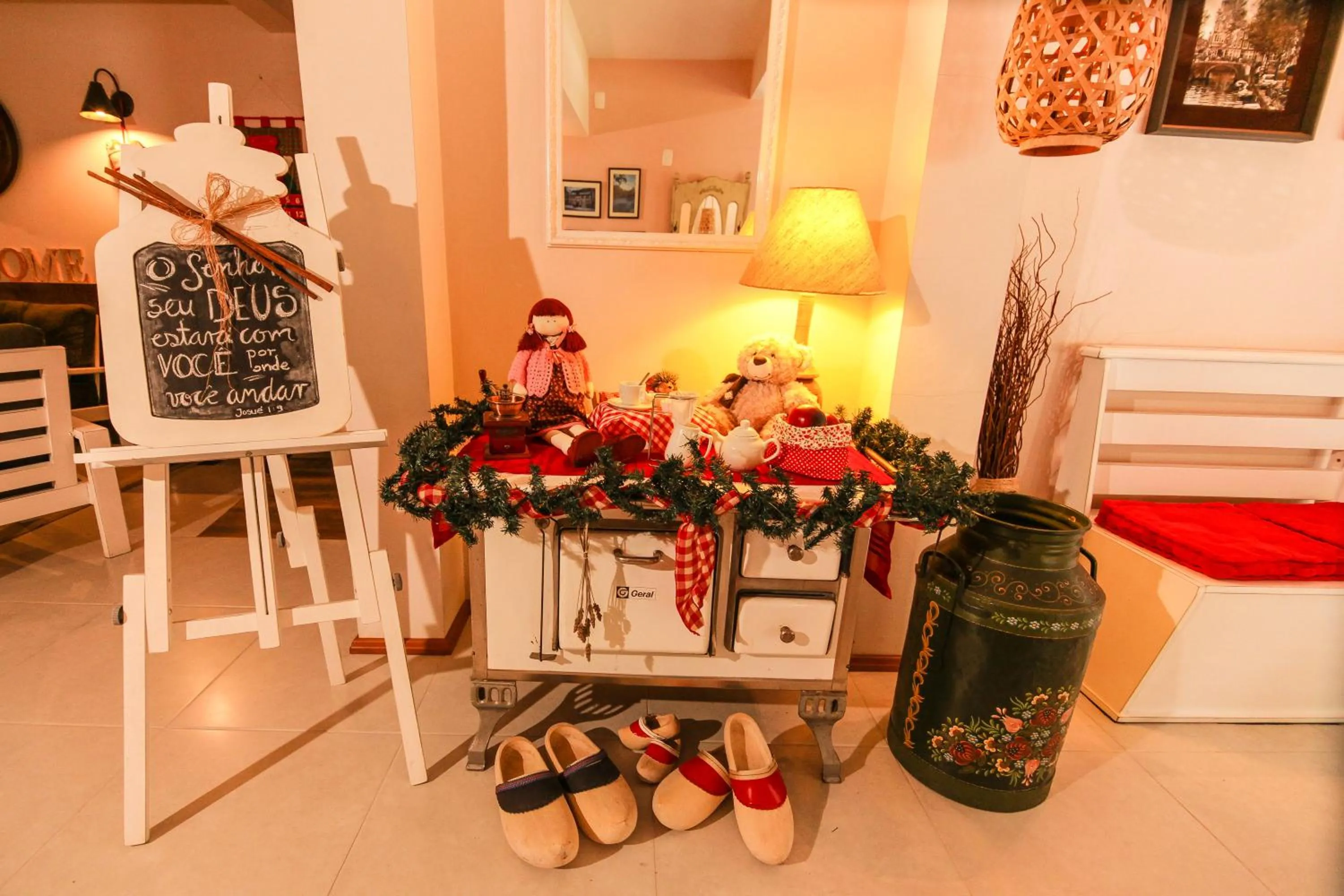 Lobby or reception in Pousada Betânia