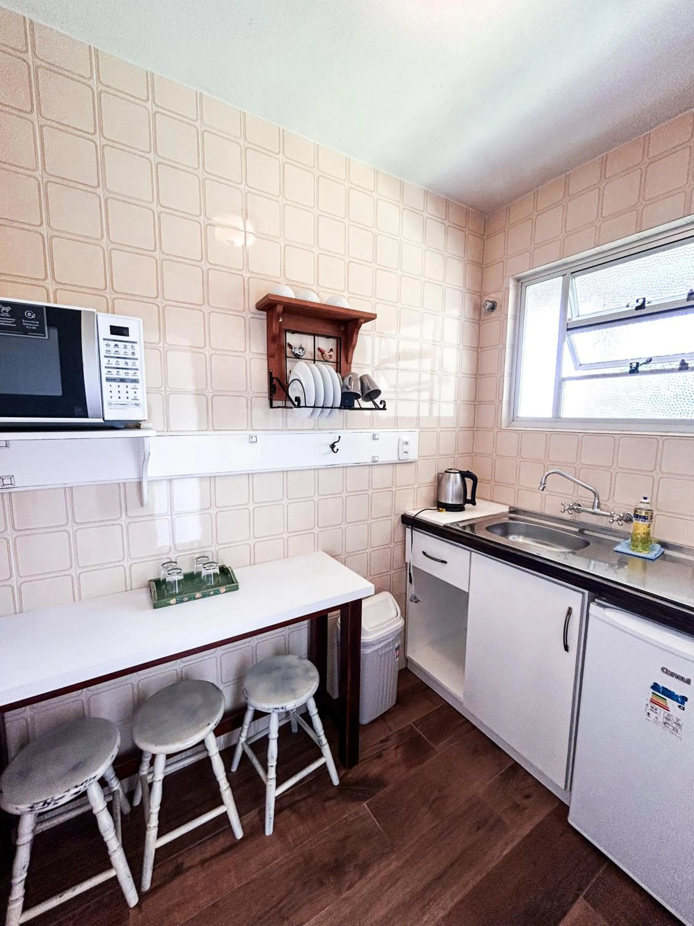 Kitchen or kitchenette in Pousada Betânia