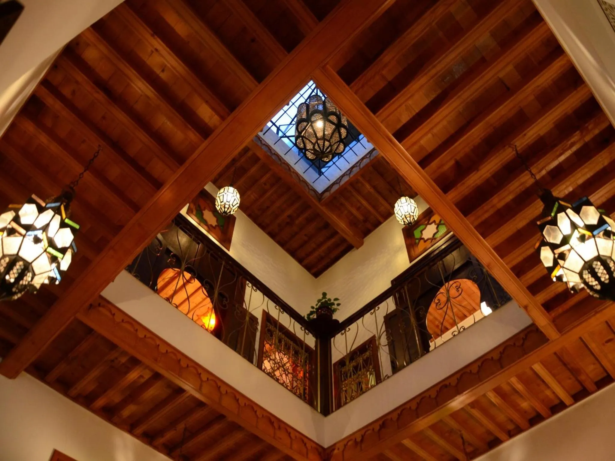 Decorative detail in Dar Rehla