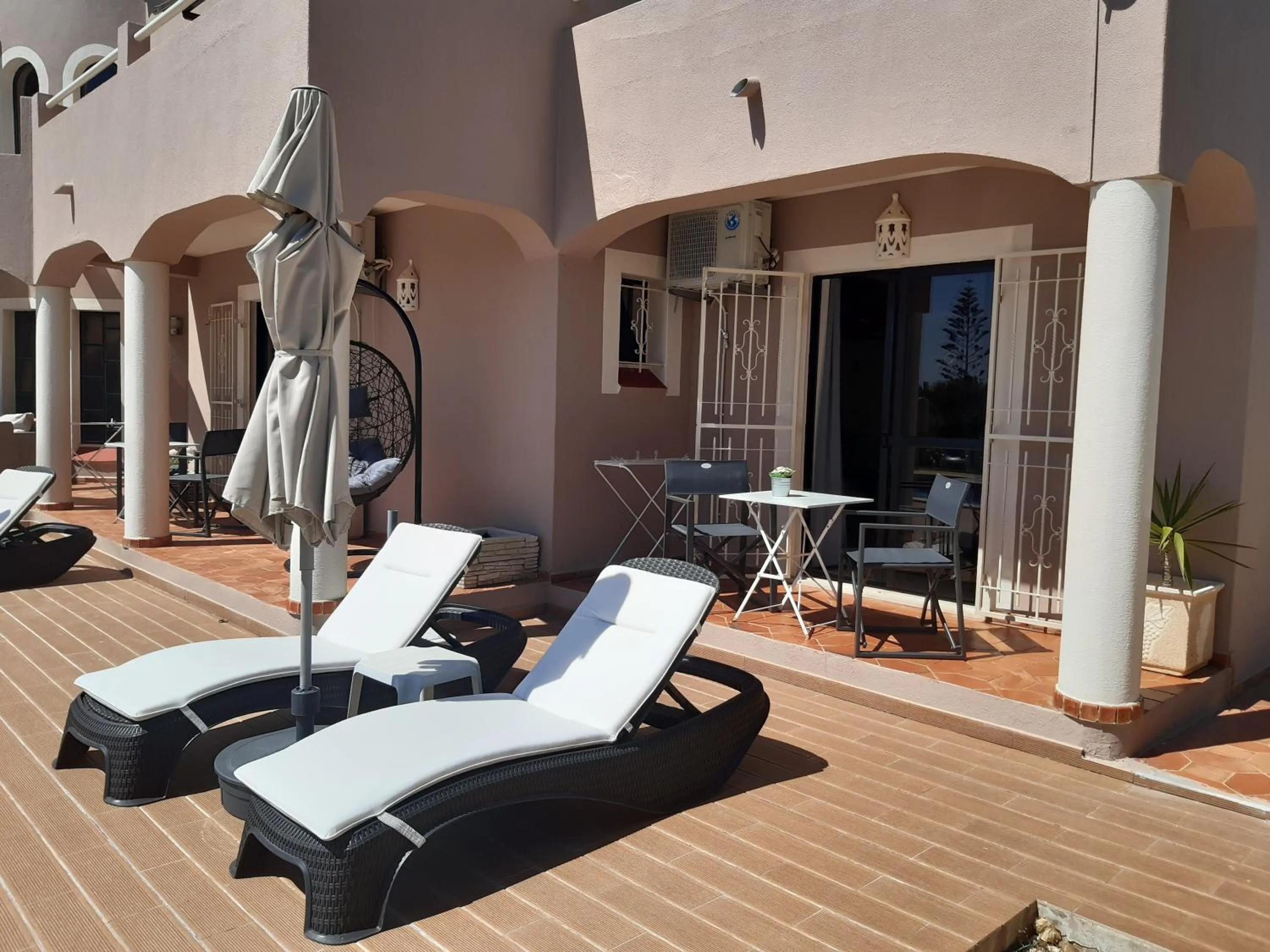 Balcony/Terrace in Casa Rosa Montes
