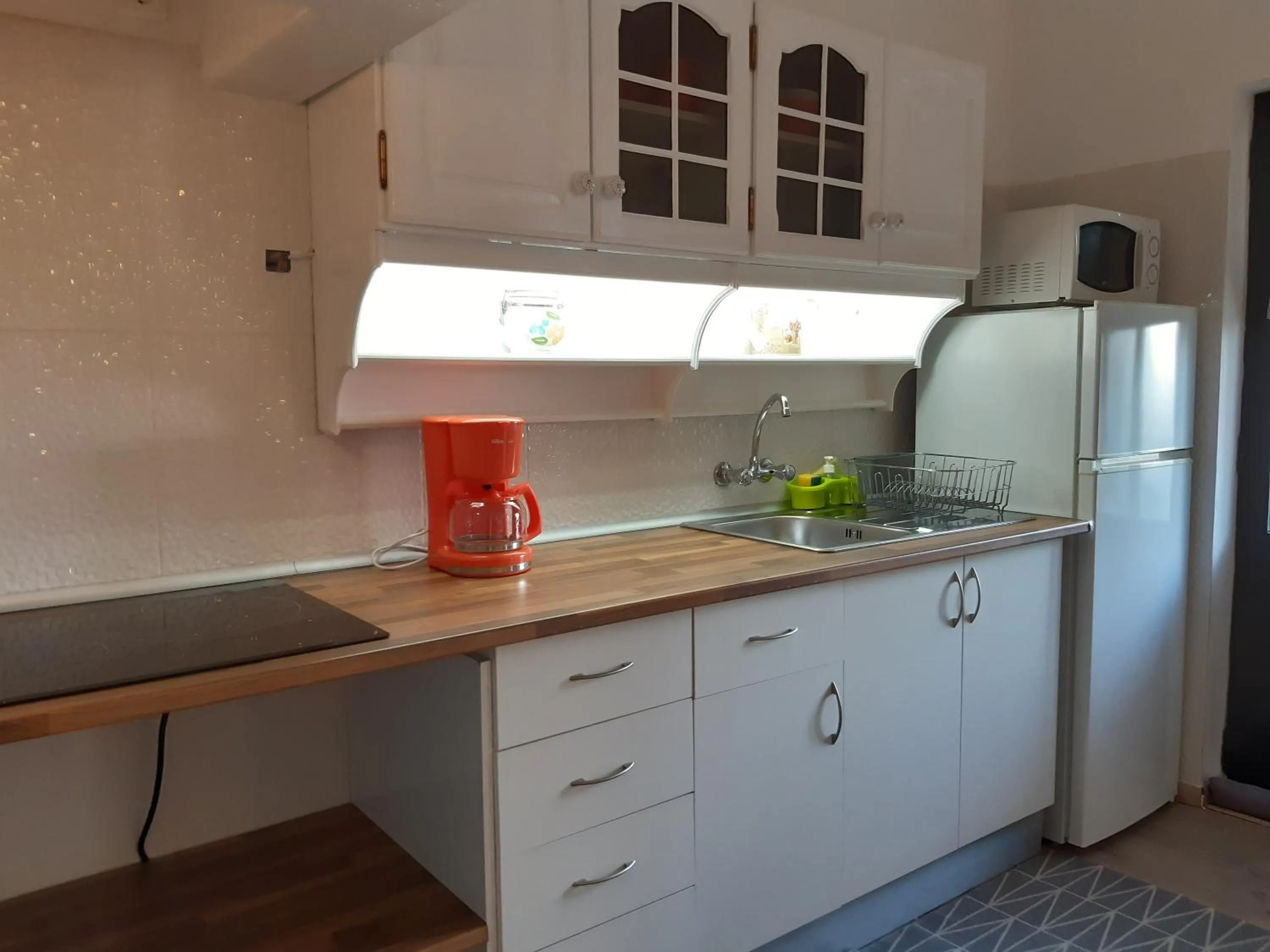 Kitchen or kitchenette in Casa Rosa Montes