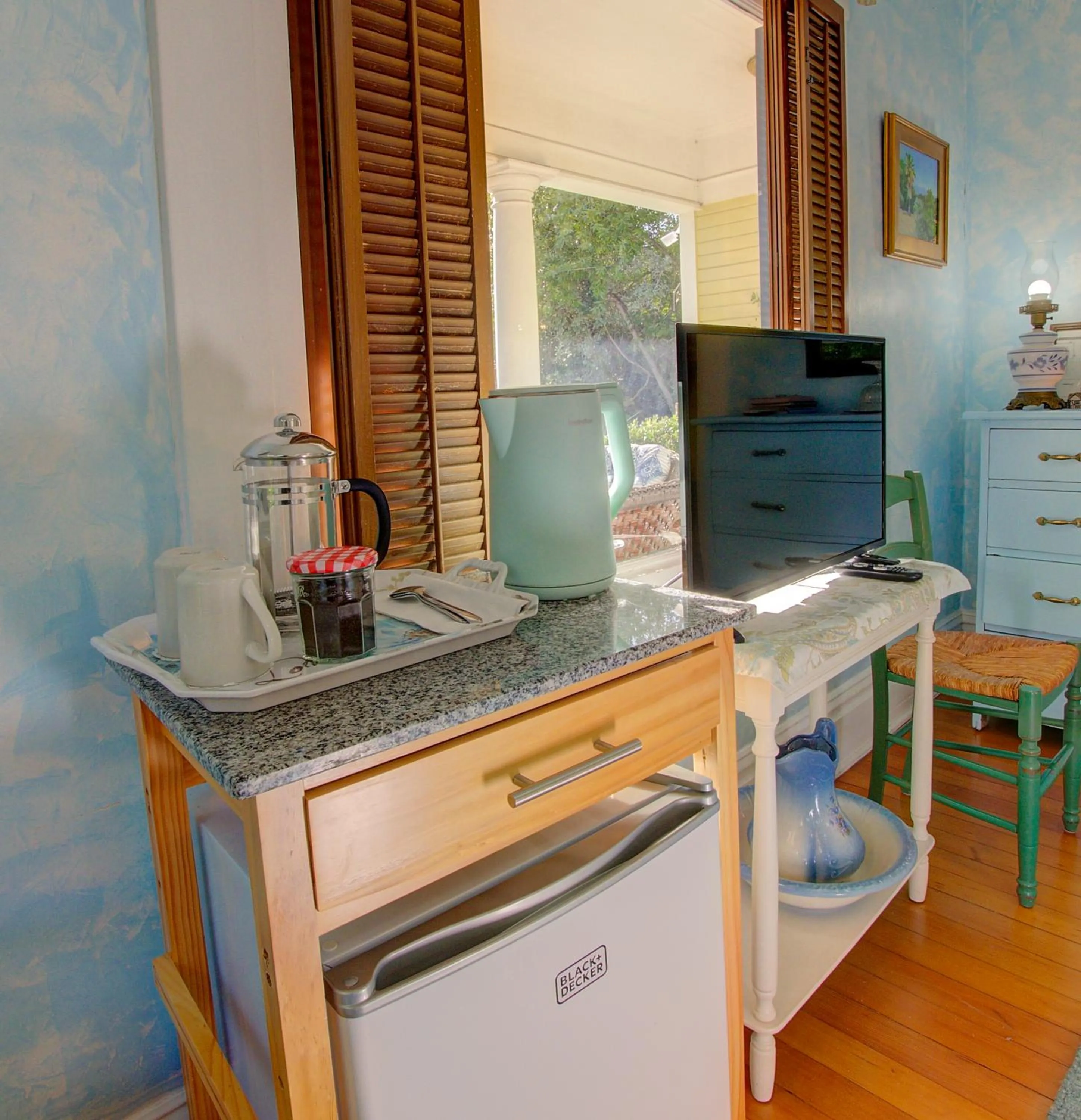 Decorative detail in Secret Garden Inn & Cottages