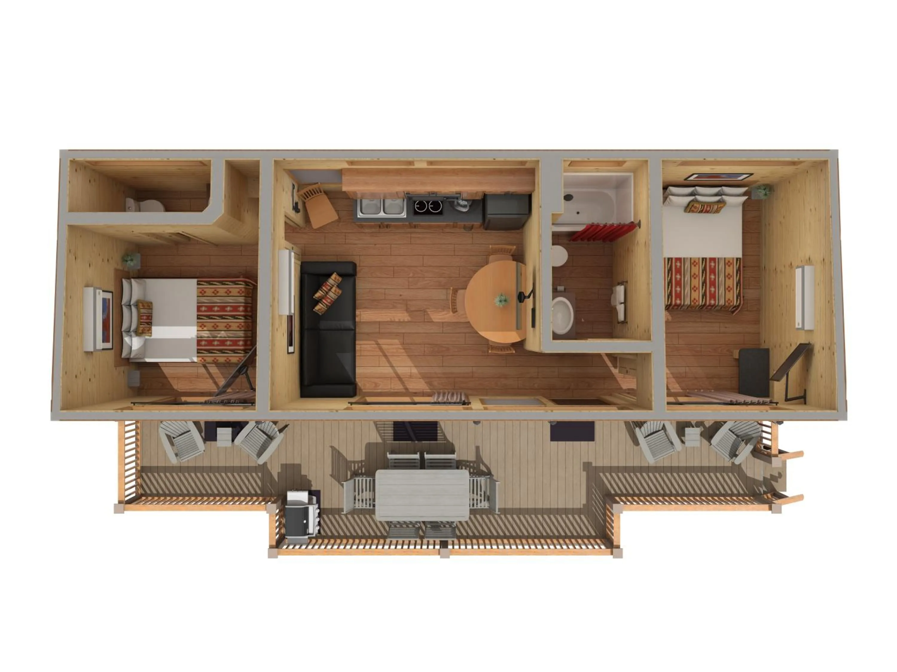 Floor plan in Capitol Reef Resort