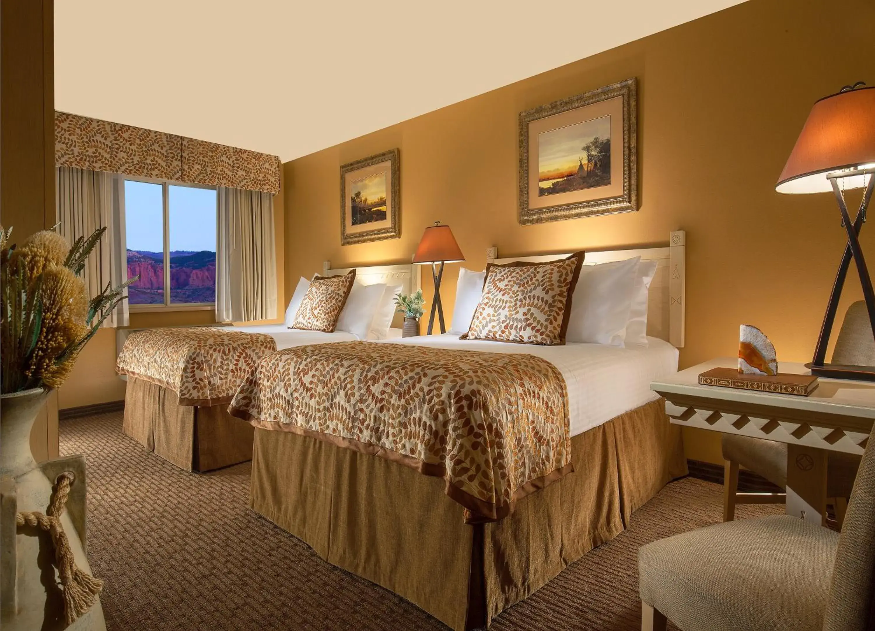Superior Queen Room with Two Queen Beds and Balcony in Capitol Reef Resort Superior Queen Room with Two Queen Beds and Balcony in Capitol Reef Resort