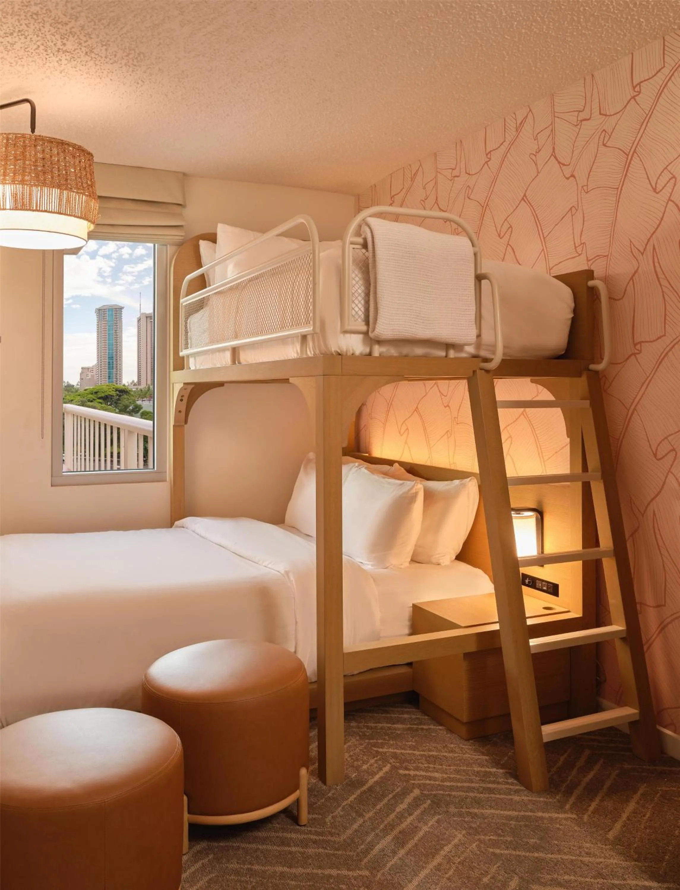 Bed in The Ambassador of Waikiki, Tapestry Collection by Hilton