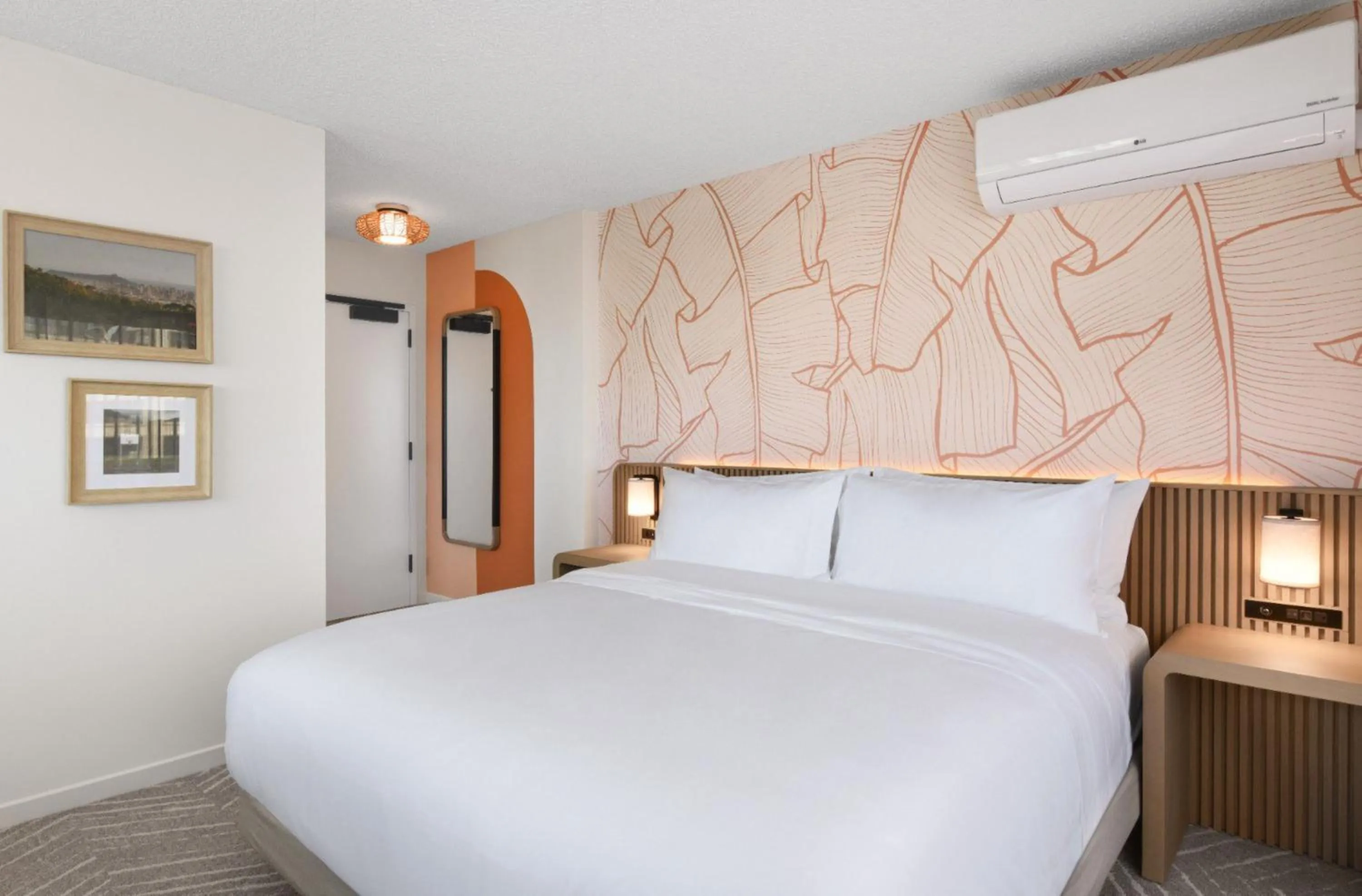 Bed in The Ambassador of Waikiki, Tapestry Collection by Hilton