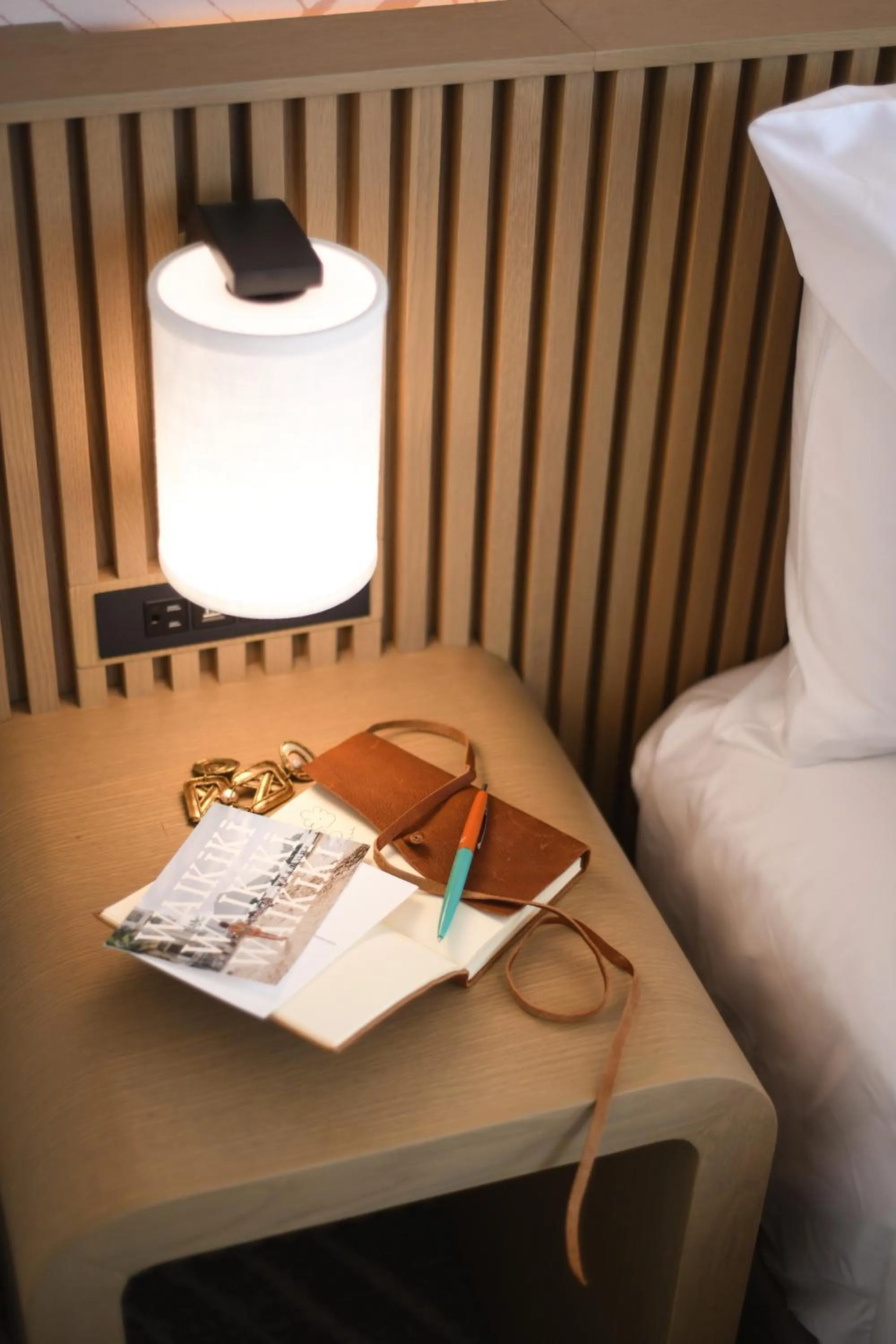 Bed in The Ambassador of Waikiki, Tapestry Collection by Hilton