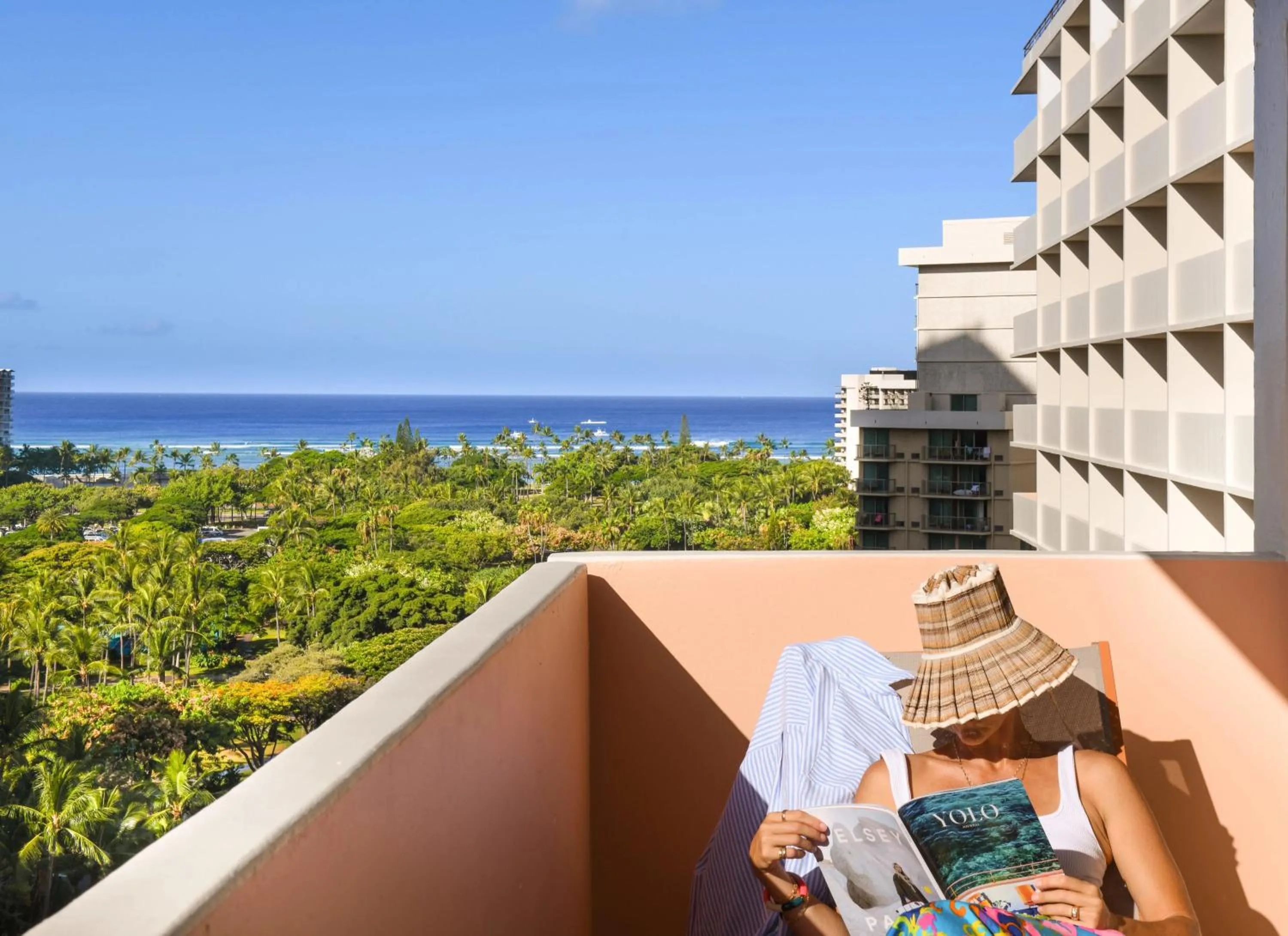 Balcony/Terrace in The Ambassador of Waikiki, Tapestry Collection by Hilton