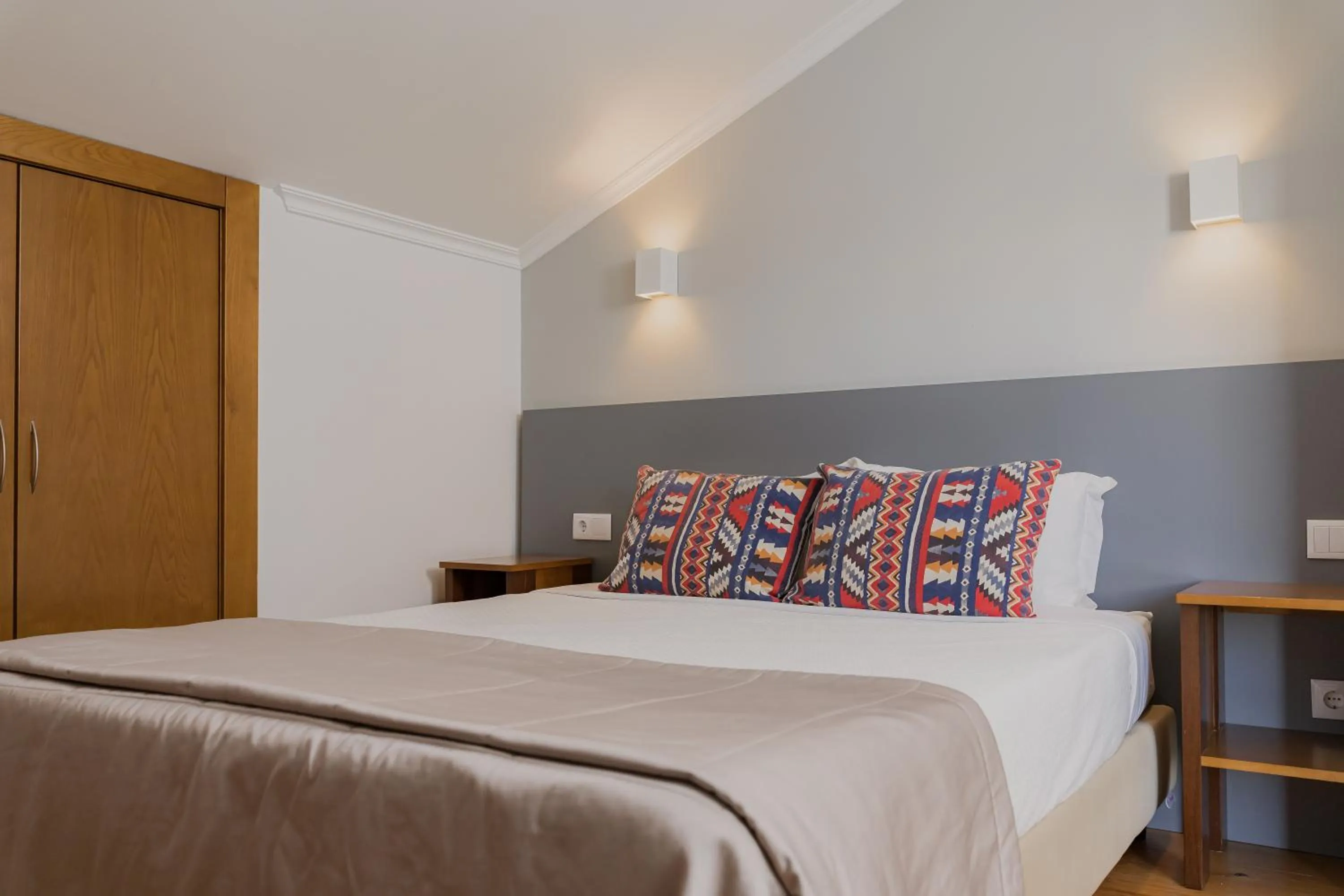 Bed in Hotel Casa da Nora