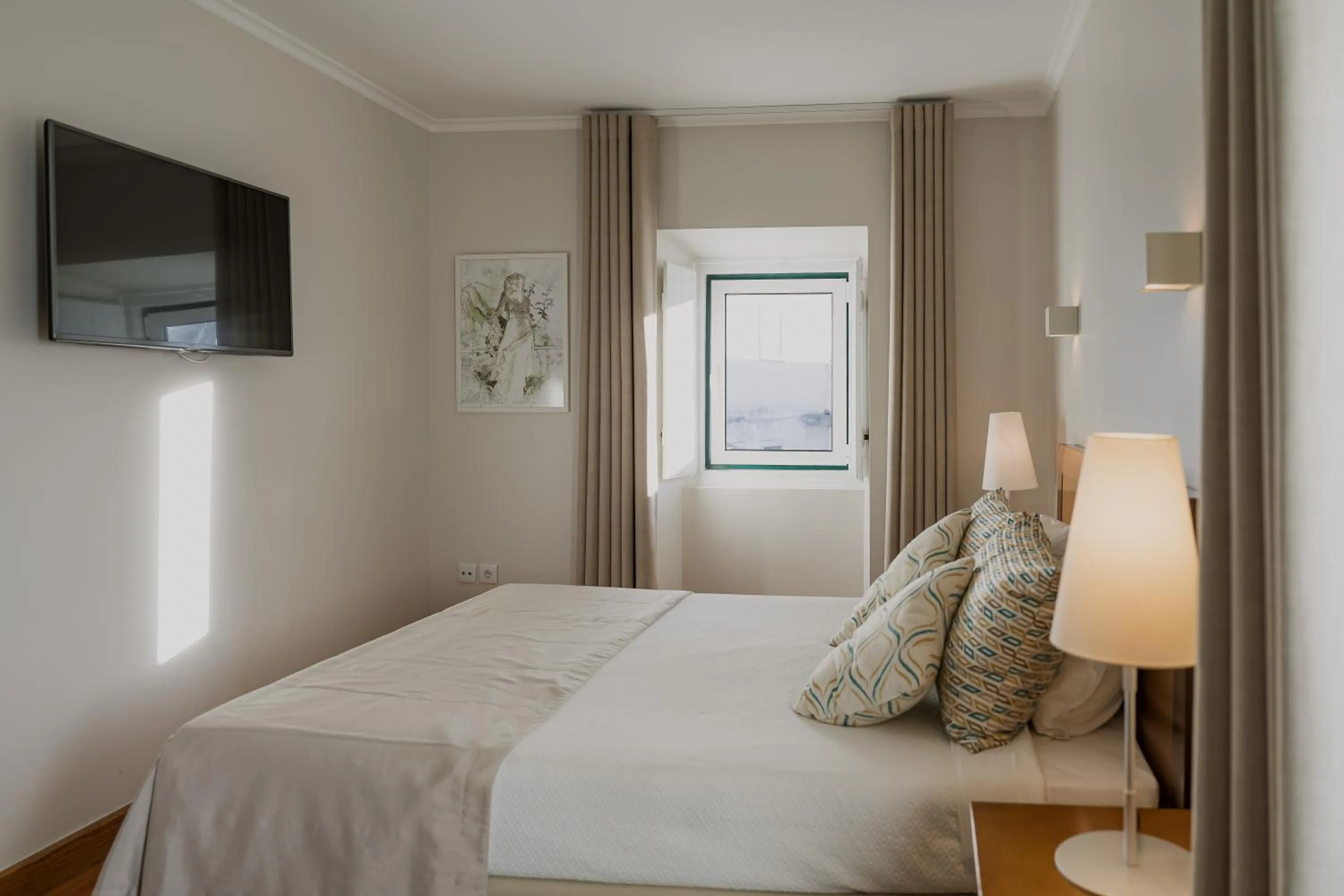 Bed in Hotel Casa da Nora