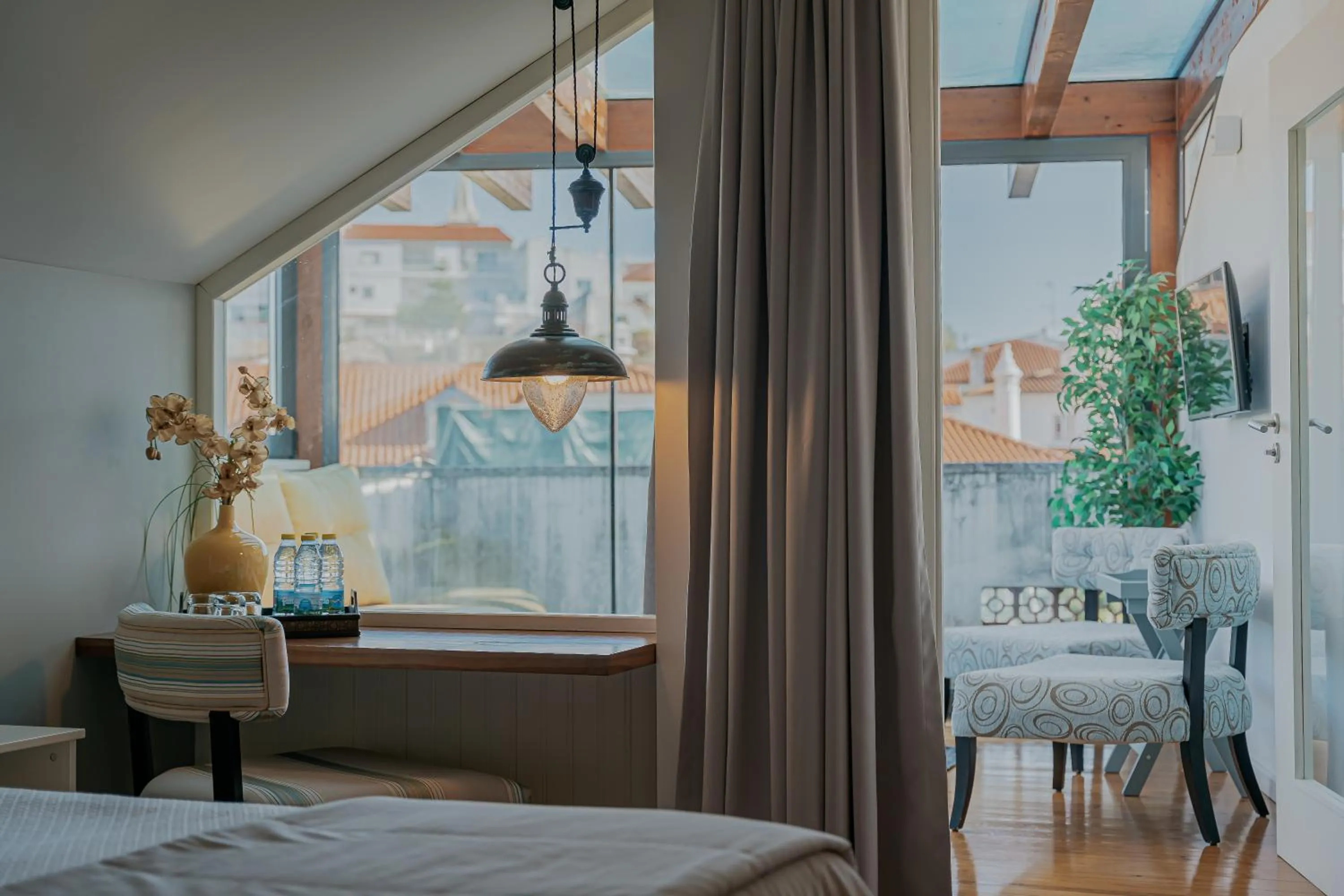 Living room, Bed in Hotel Casa da Nora